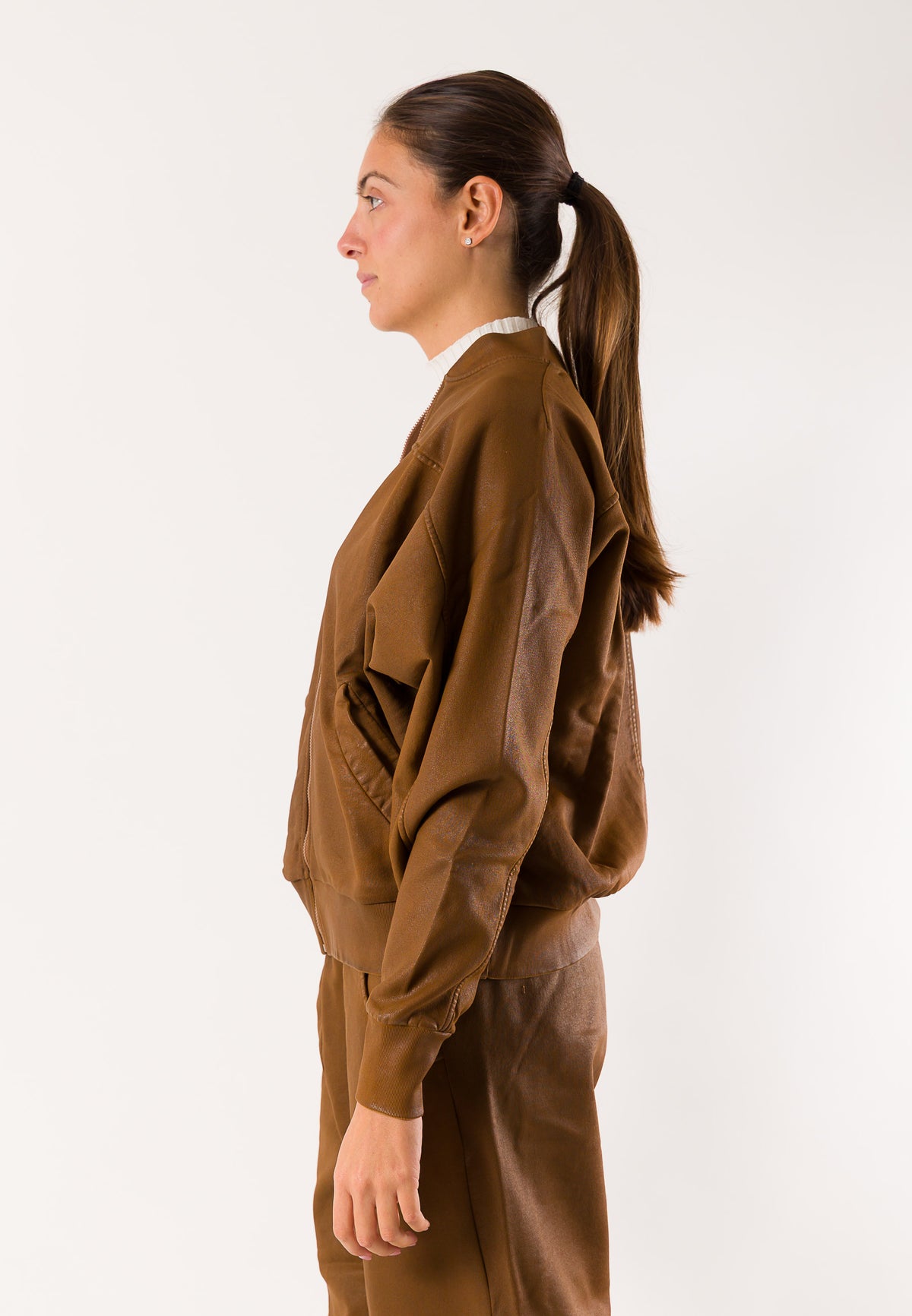 Deha D52470 bomber effetto pelle
