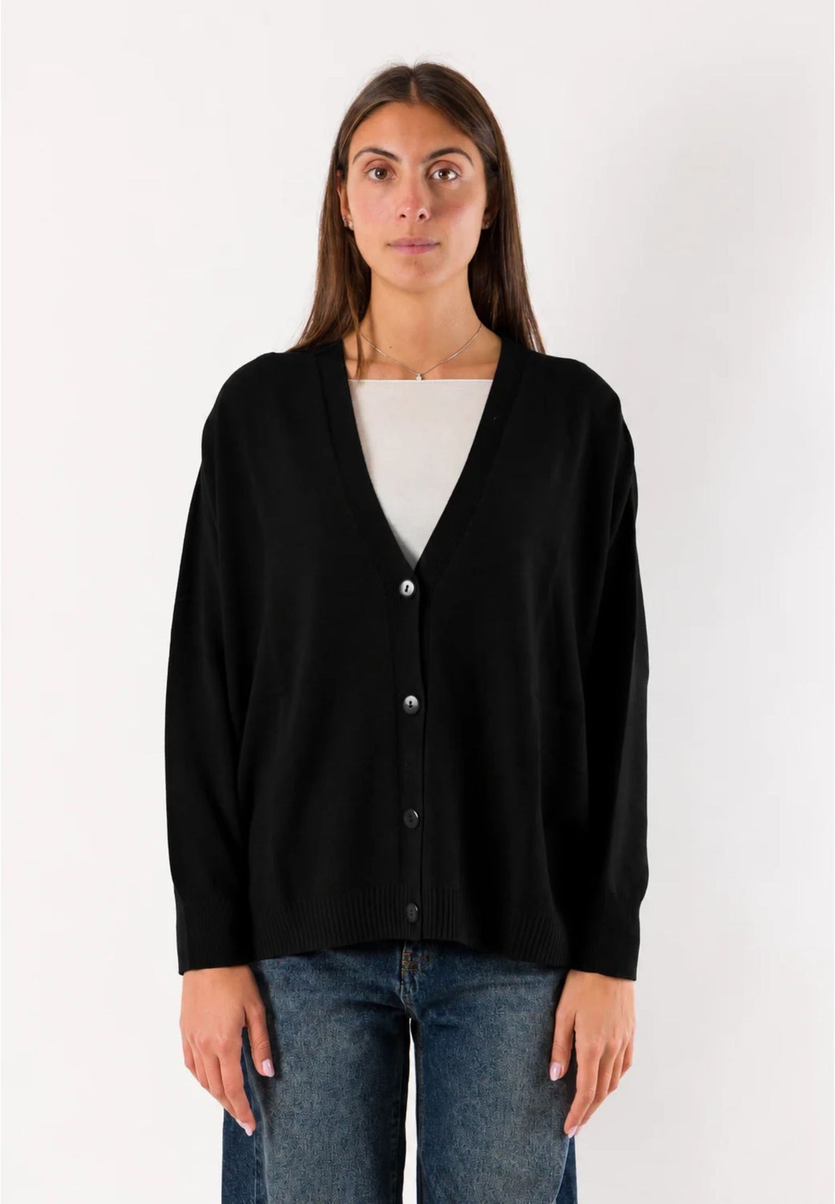 Kontatto 3M1716 cardigan over scollo V