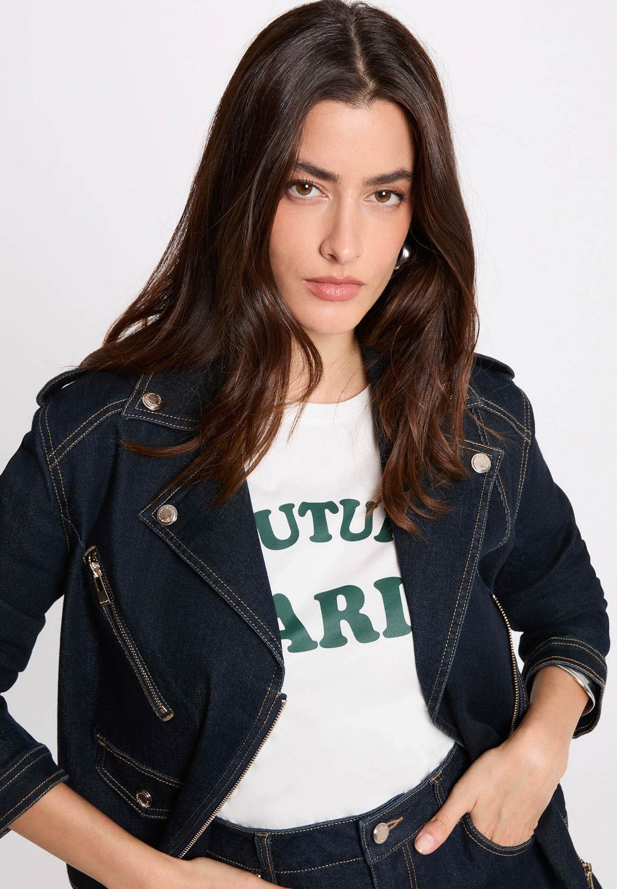 MORGAN DE TOI Women's Jacket BLUE