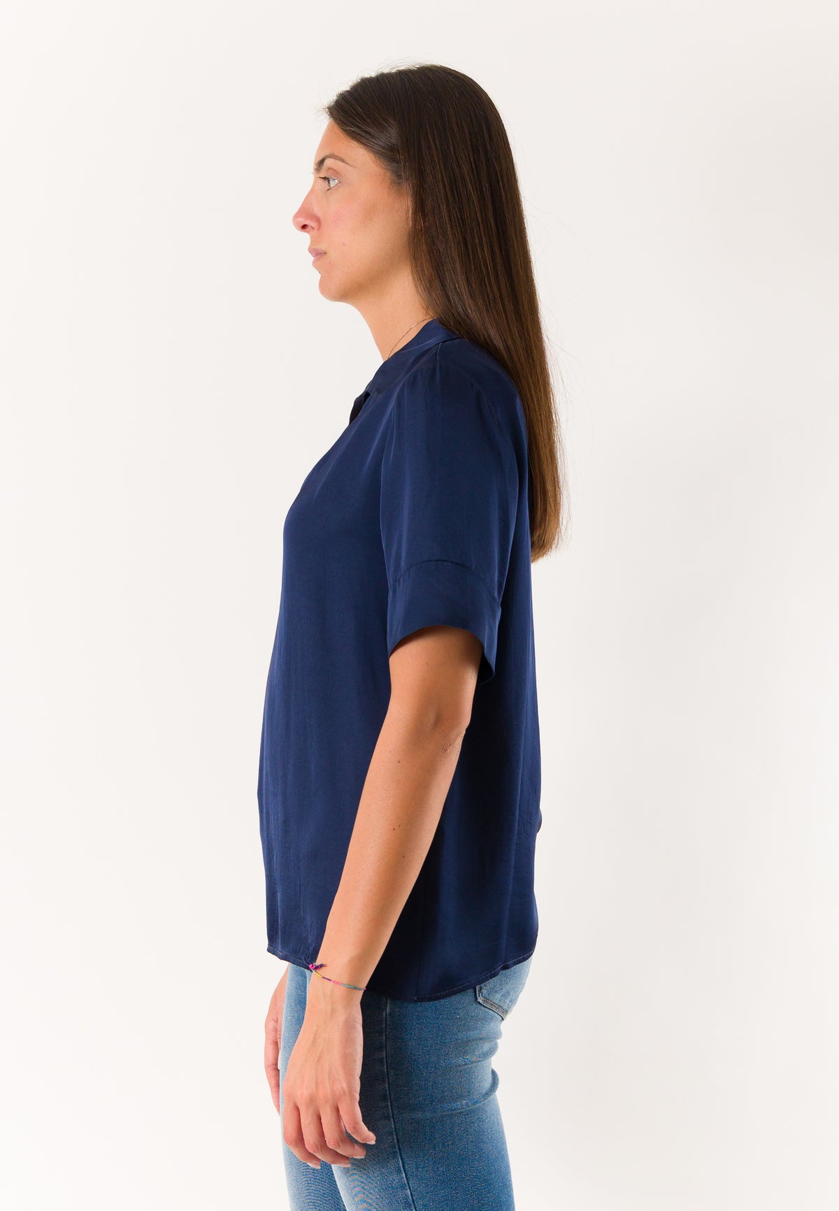 MESANGE Women's T-shirt Galaxy blue
