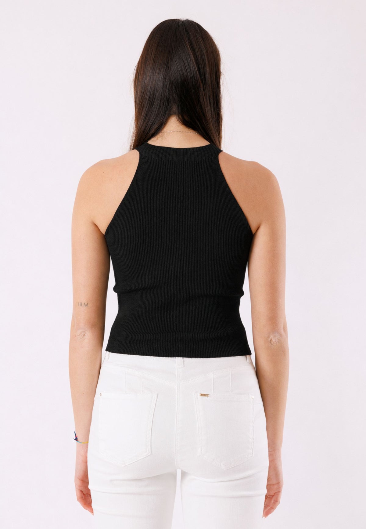Top KONTATTO Donna Nero