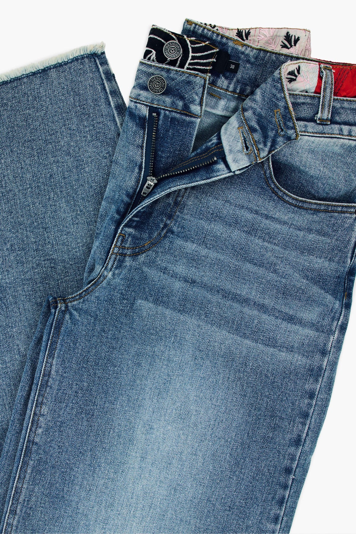 pantaloni balloon in denim 26WWDD125008
