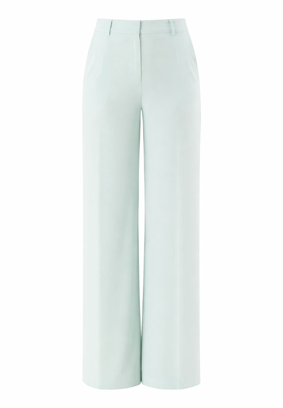PATRIZIA PEPE Women's Light Aqua Trousers