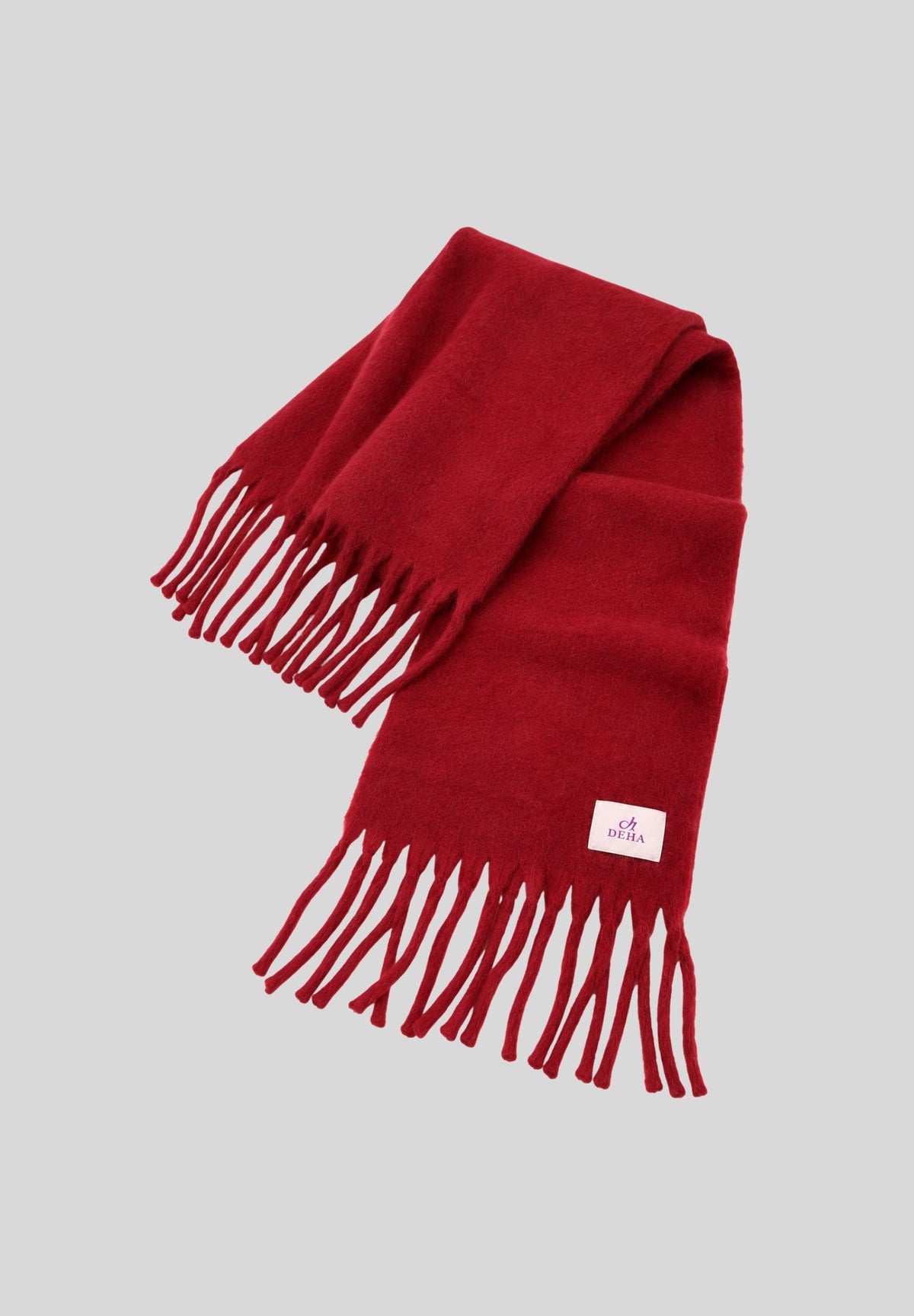 Sciarpa Donna DEHA con Frange – Cherry Red D1291066230