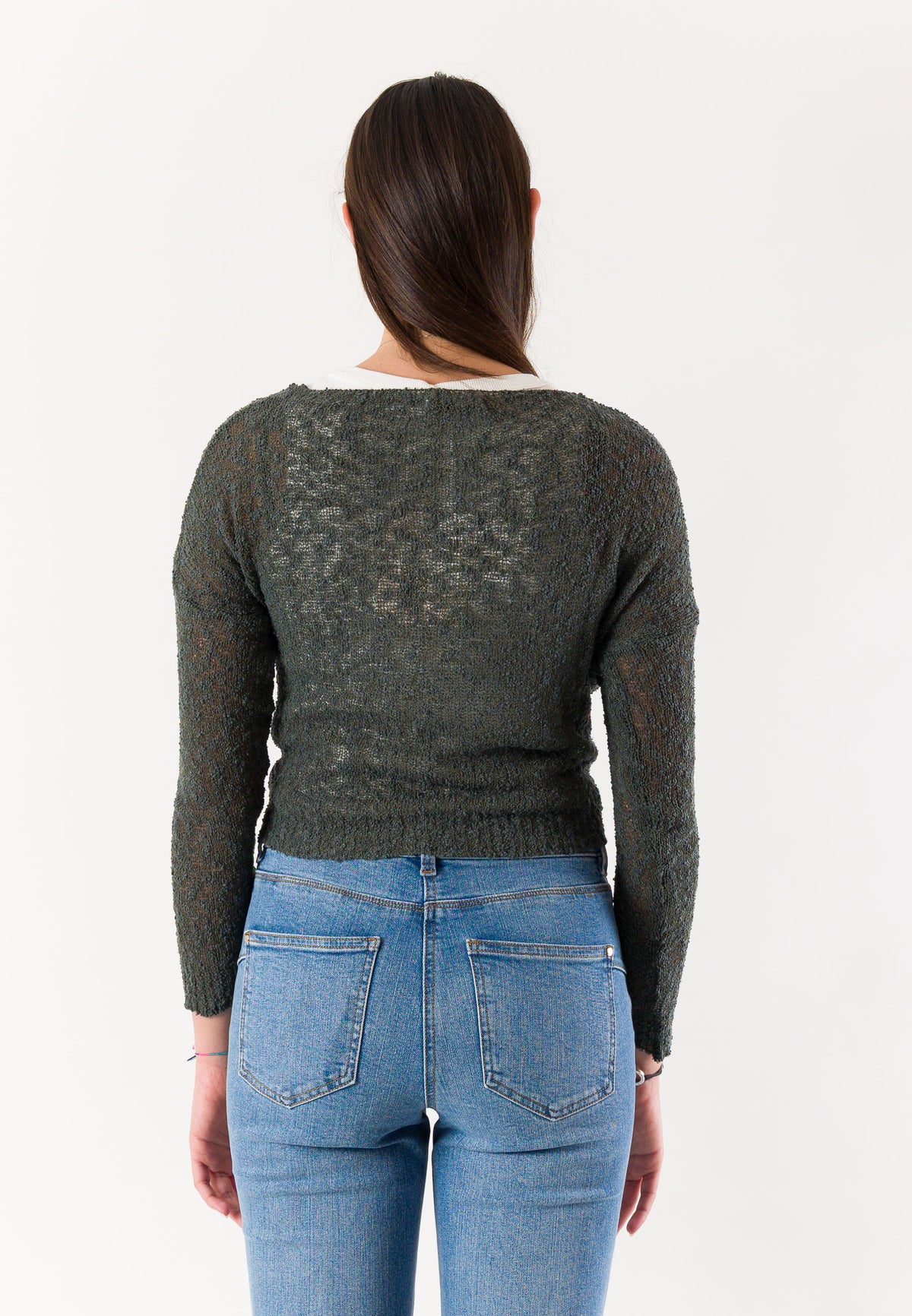 MESANGE Women's Bolero Khaki