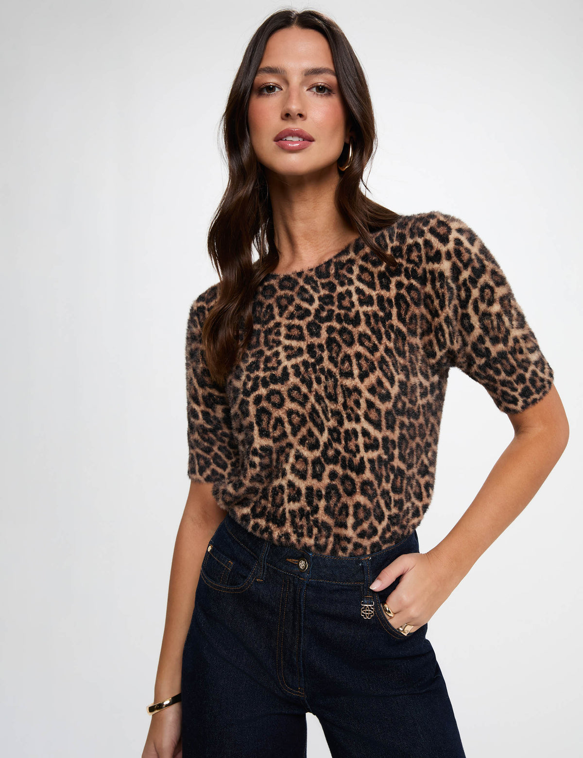Maglia animalier Morgan De Toi MBEY