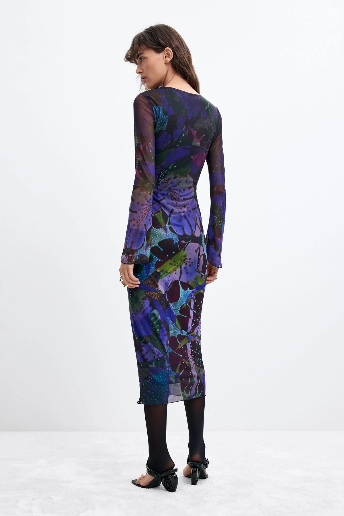 abito in tulle stampato M. C. Lacroix 26WWVK015025