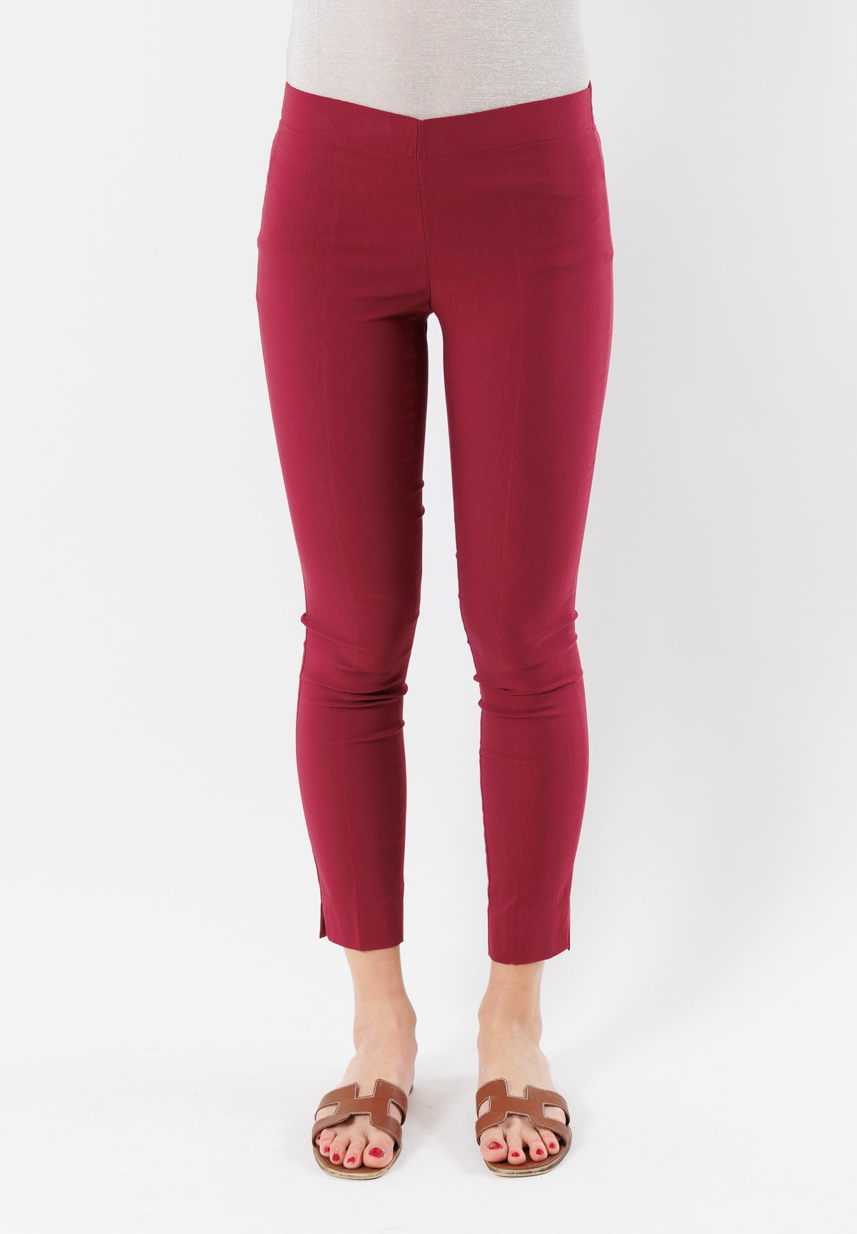Pantalone a sigaretta aderente "bengalina" PE25059