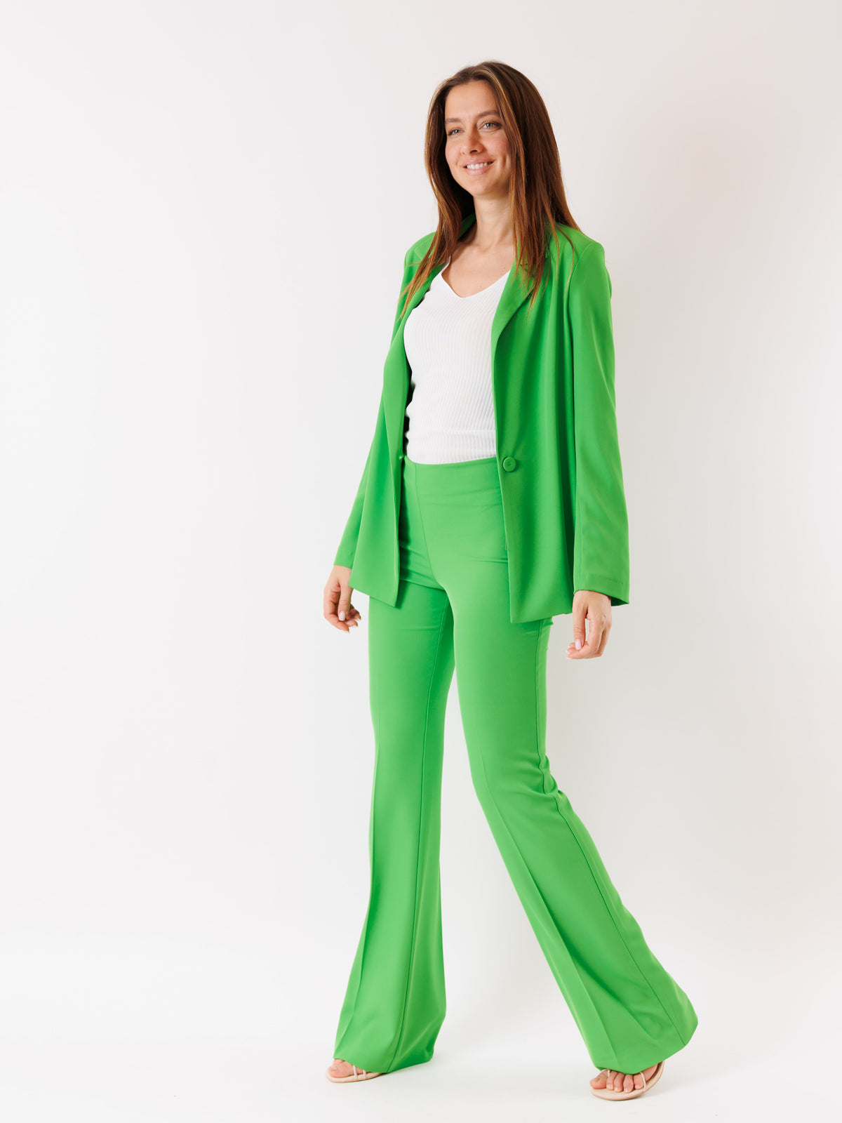 PE23062KIWI - Trousers - MESANGE