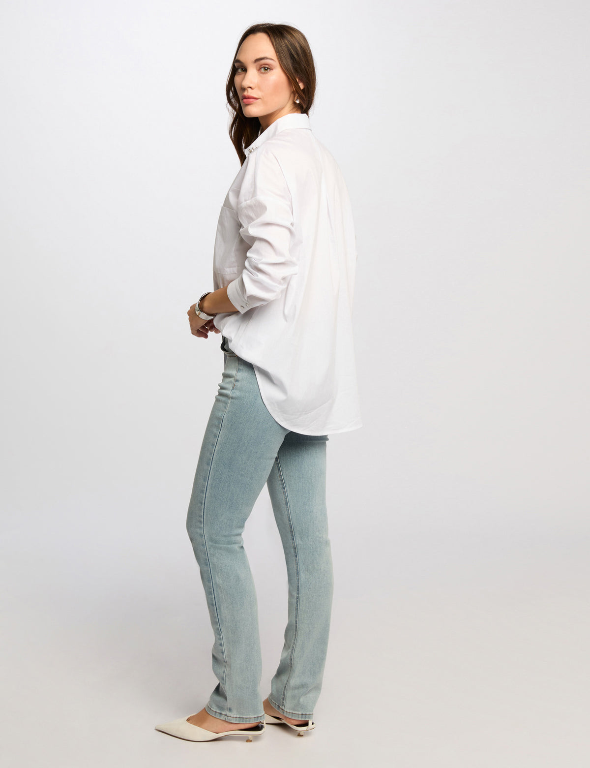 Jeans slim con vita regolare PDROIT ( TAGLIE FRANCESI )