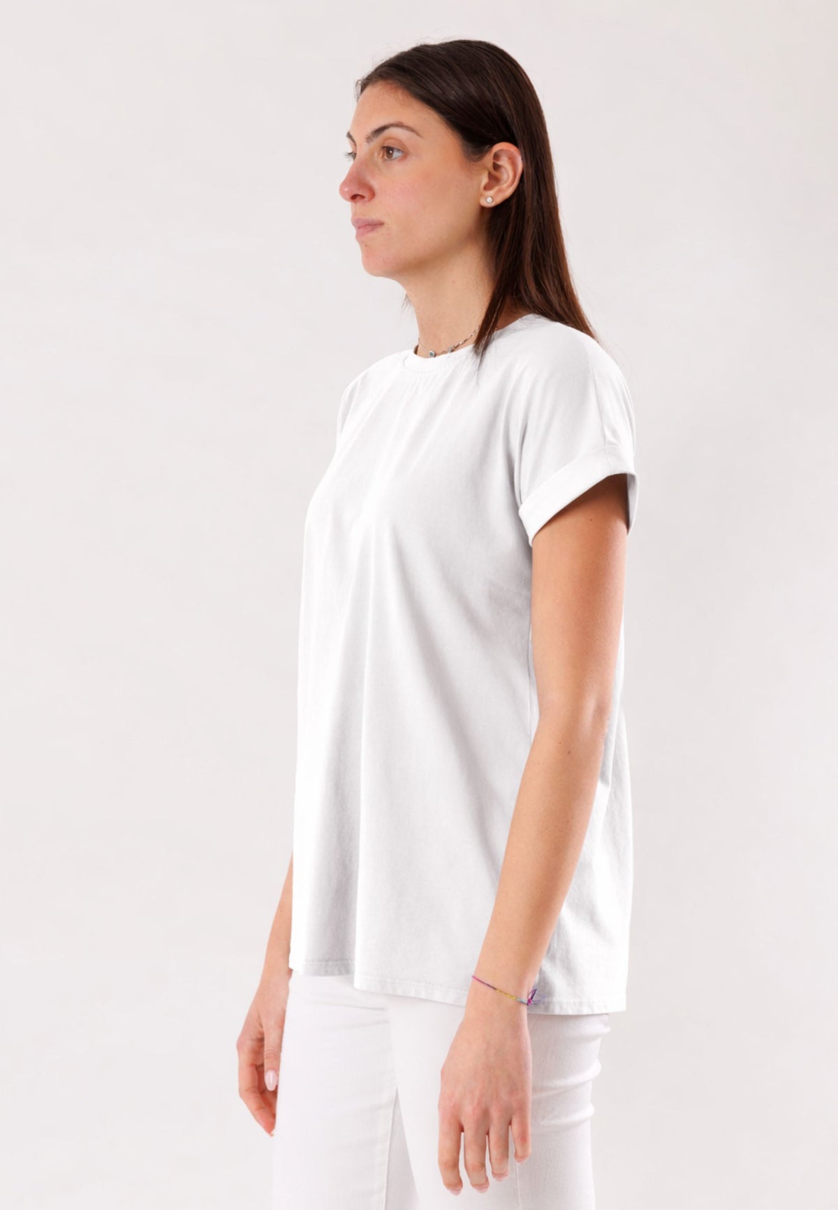 t-shirt con spalline NH409C