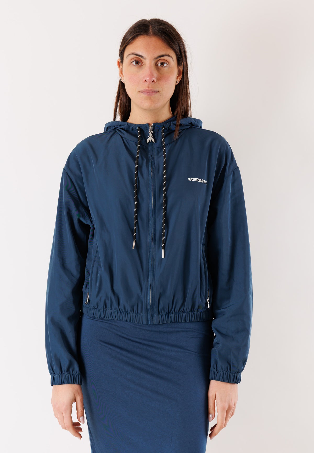 PATRIZIA PEPE Women's Lagoon Blue Jacket
