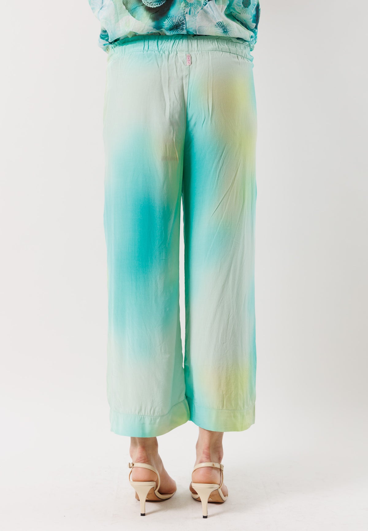 Pantaloni fluidi con coulisse D42645
