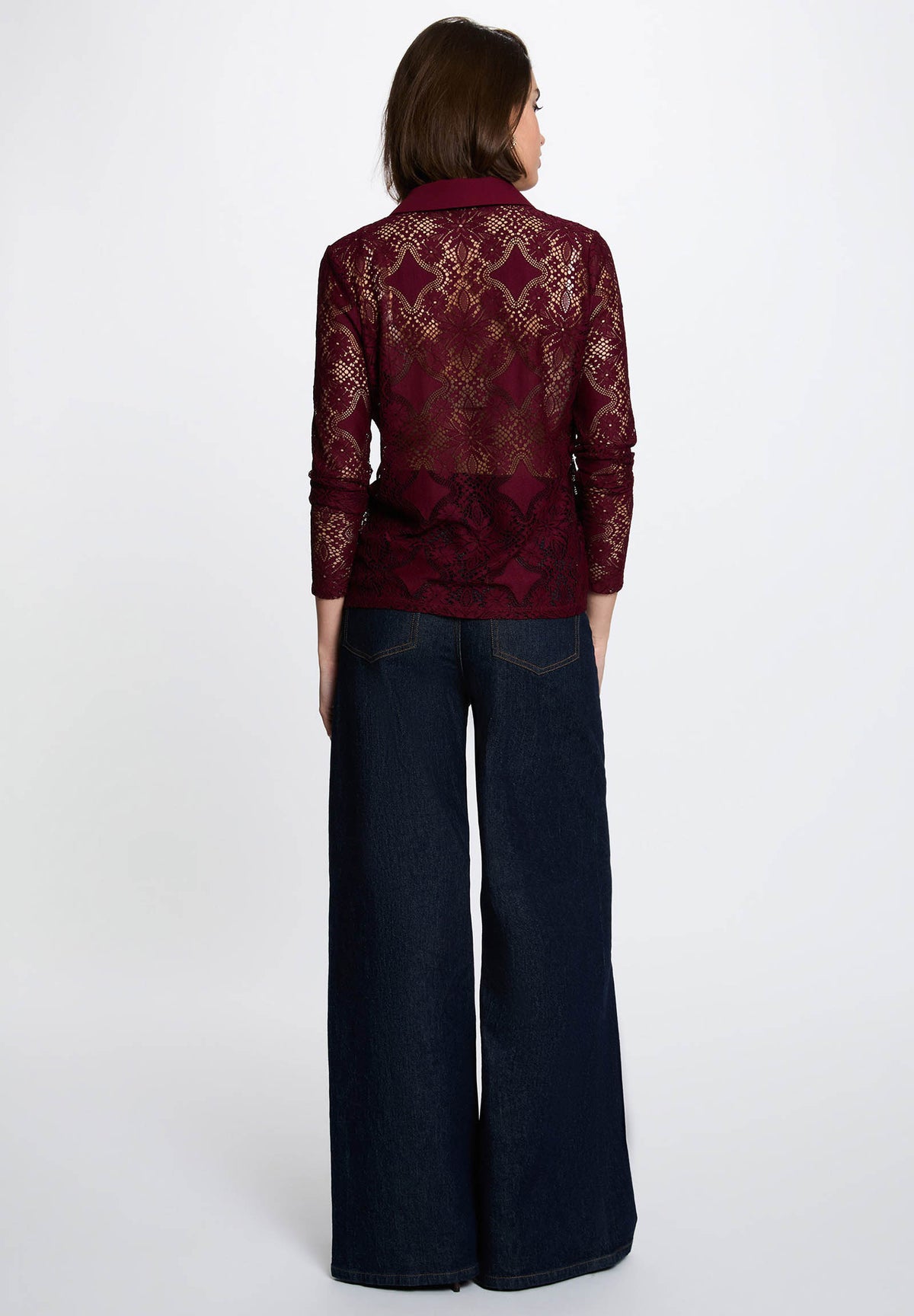 MORGAN DE TOI Women's T-shirt BURGUNDY