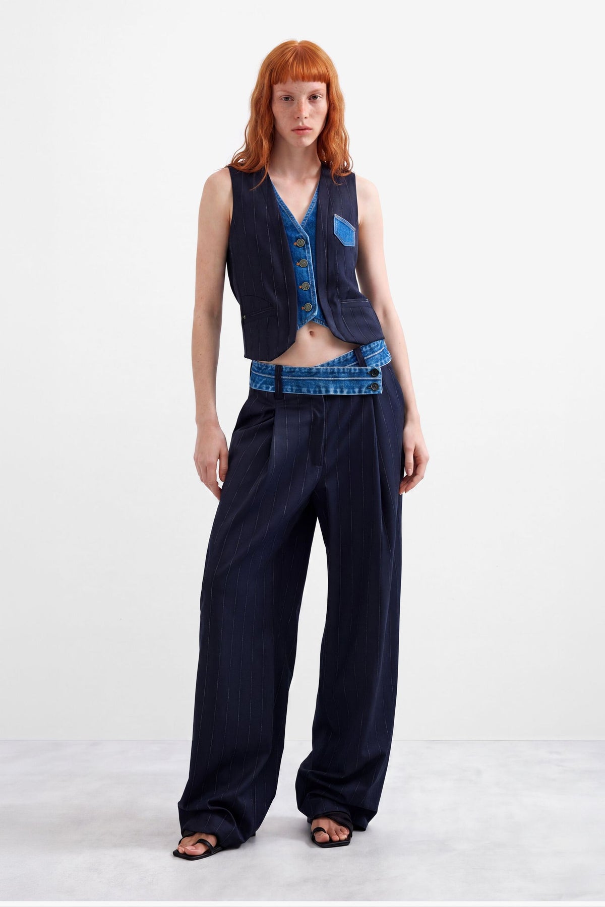 gilet a doppio revers 26WWEW155032