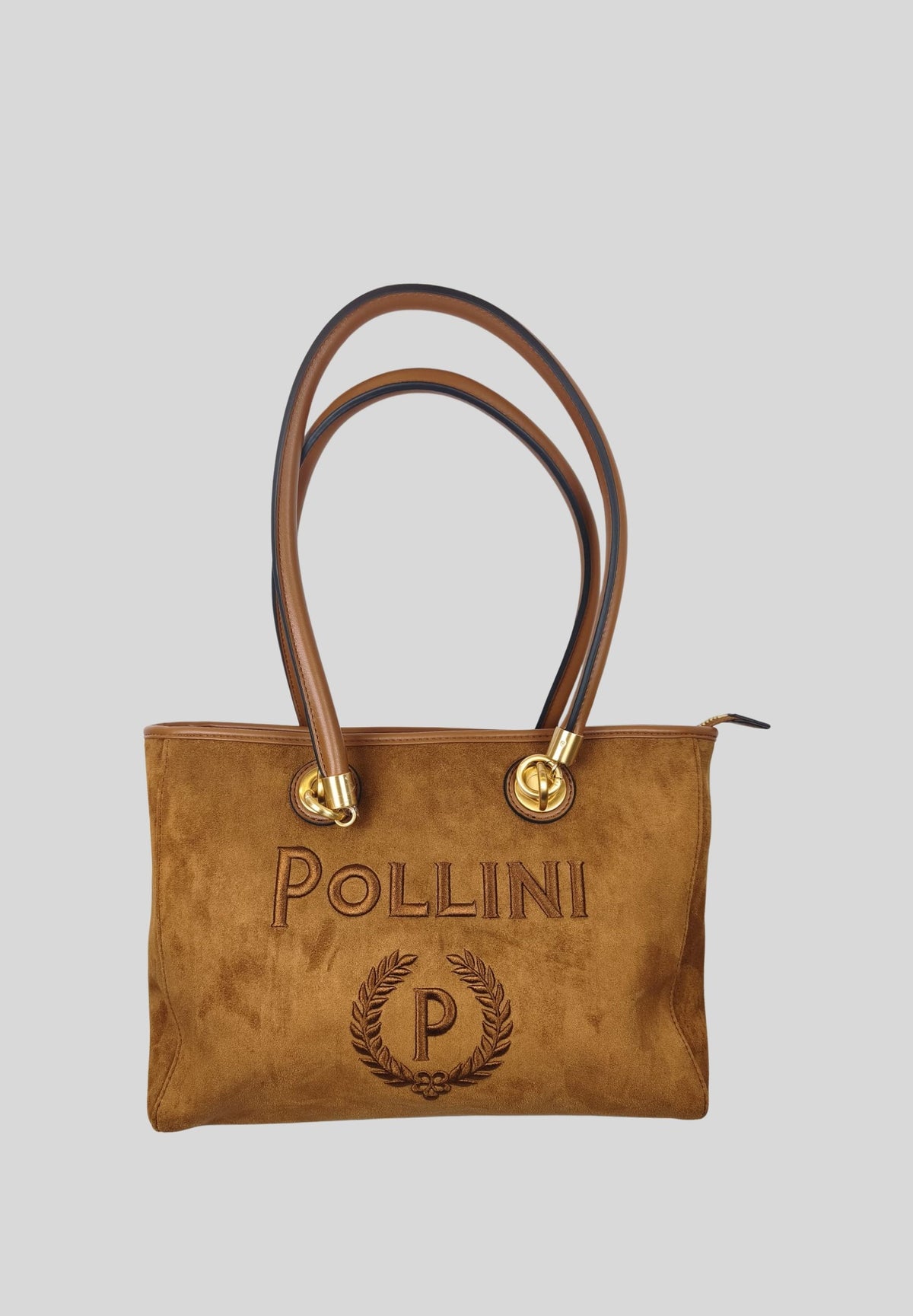 SC4603PP0OSG122ASUEDE PU CUOIO - Borsa - POLLINI