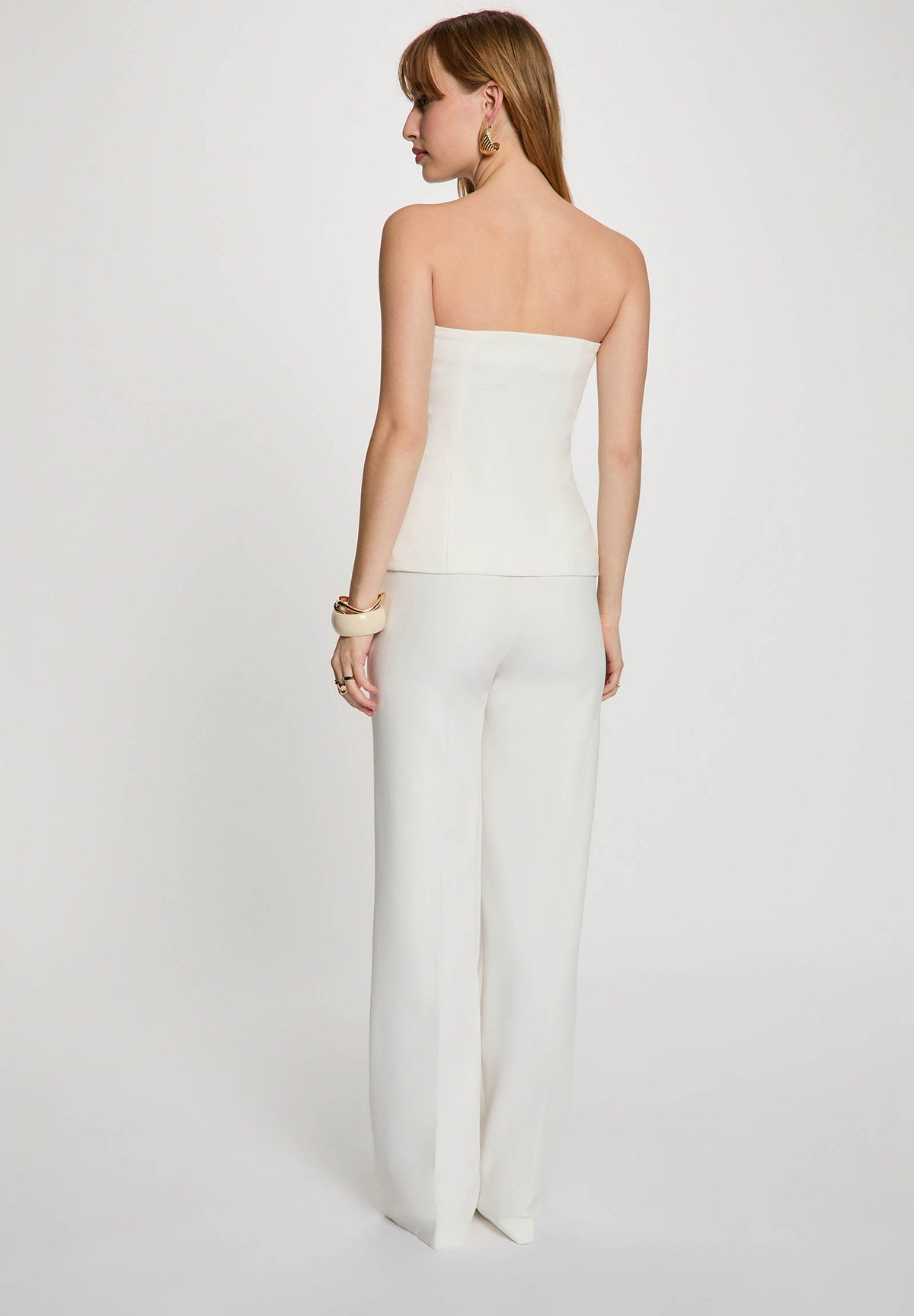 Women's MORGAN DE TOI vest WHITE