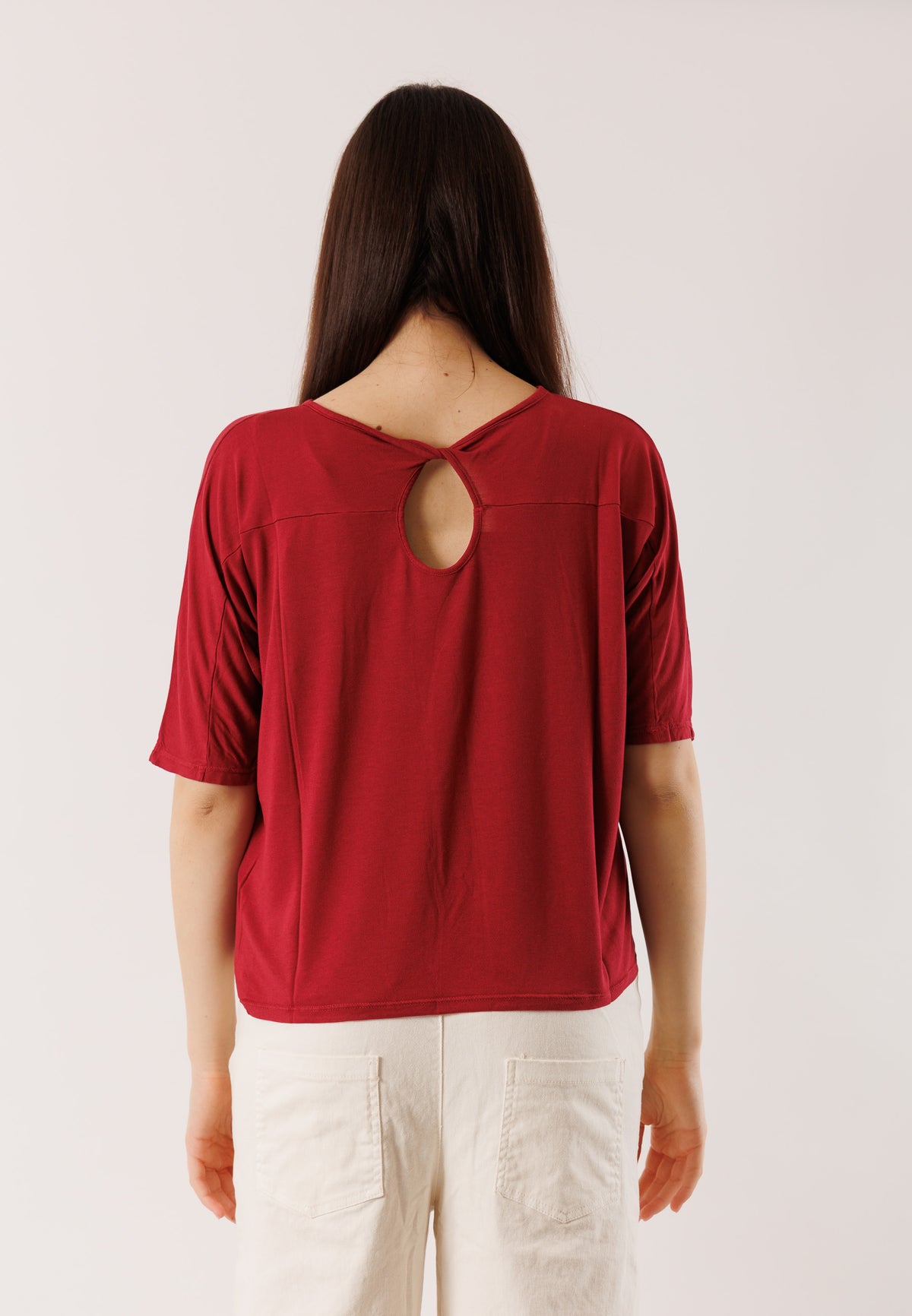 T-shirt morbida manica corta D42290