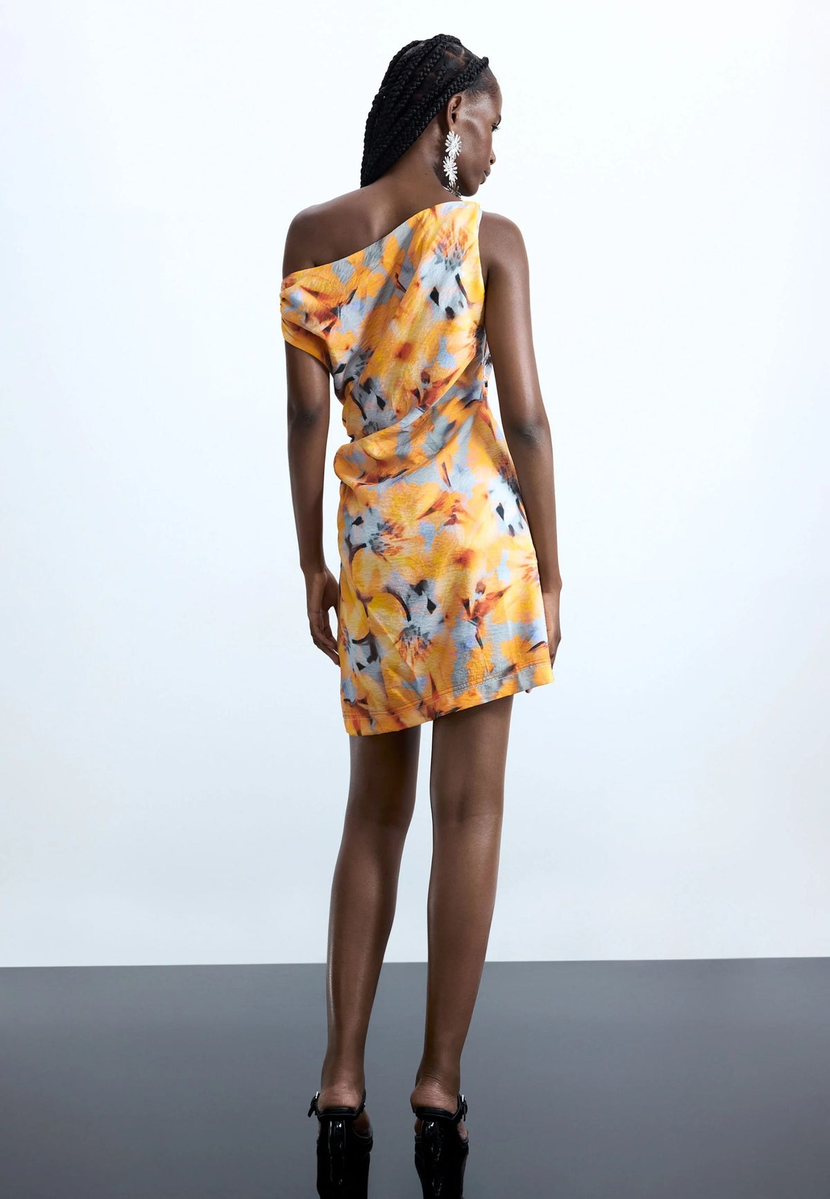 DESIGUAL Women's Orange Dresses