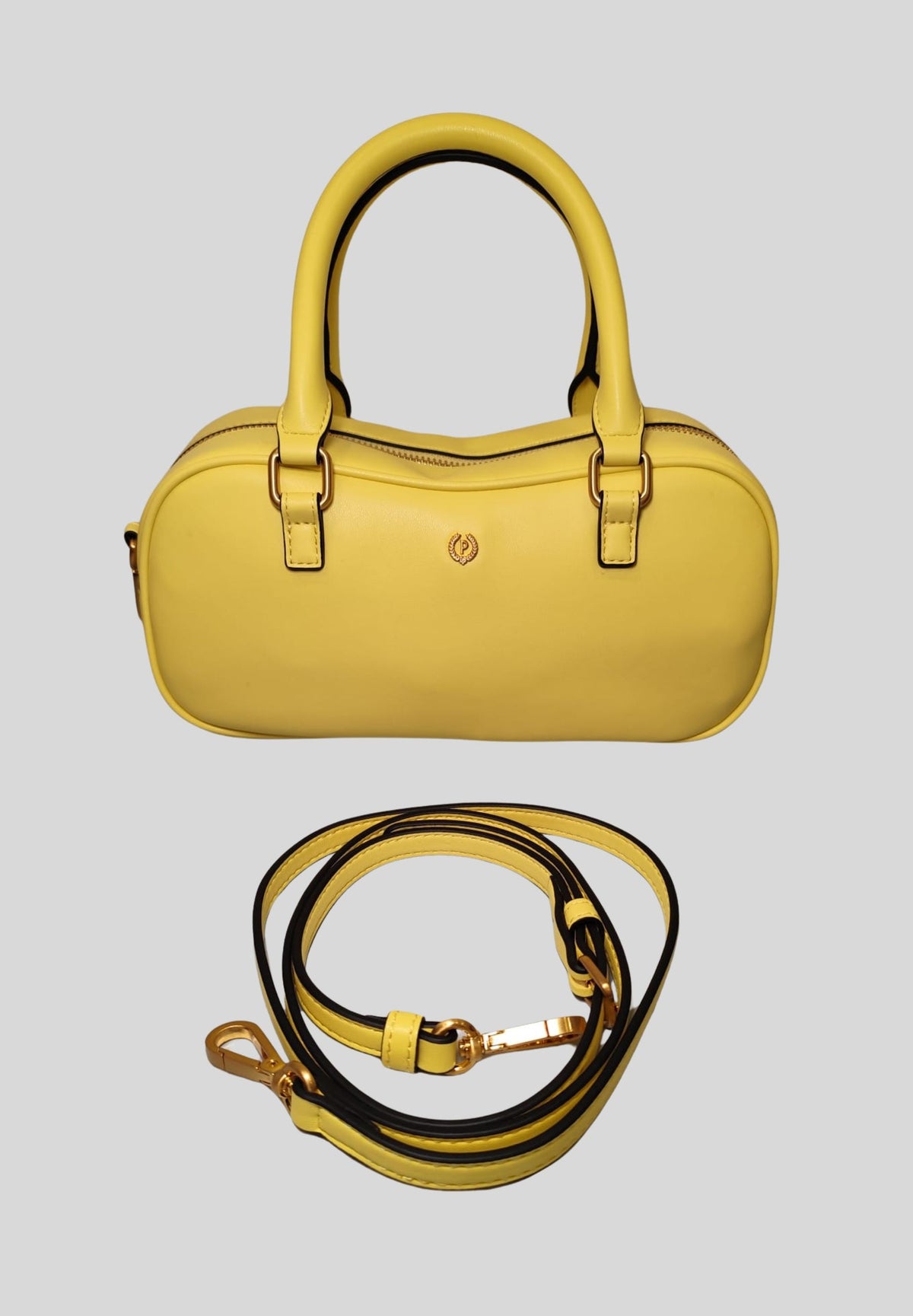 POLLINI Women's YELLOW PU Bag