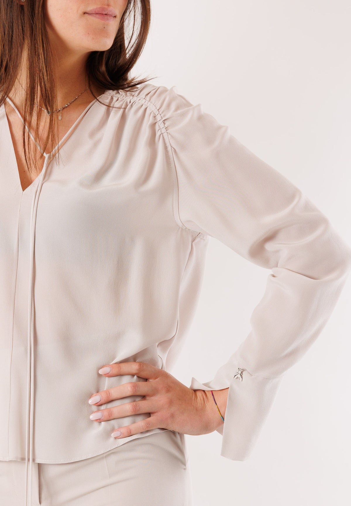 PATRIZIA PEPE Women's Blouse Cloud Gray