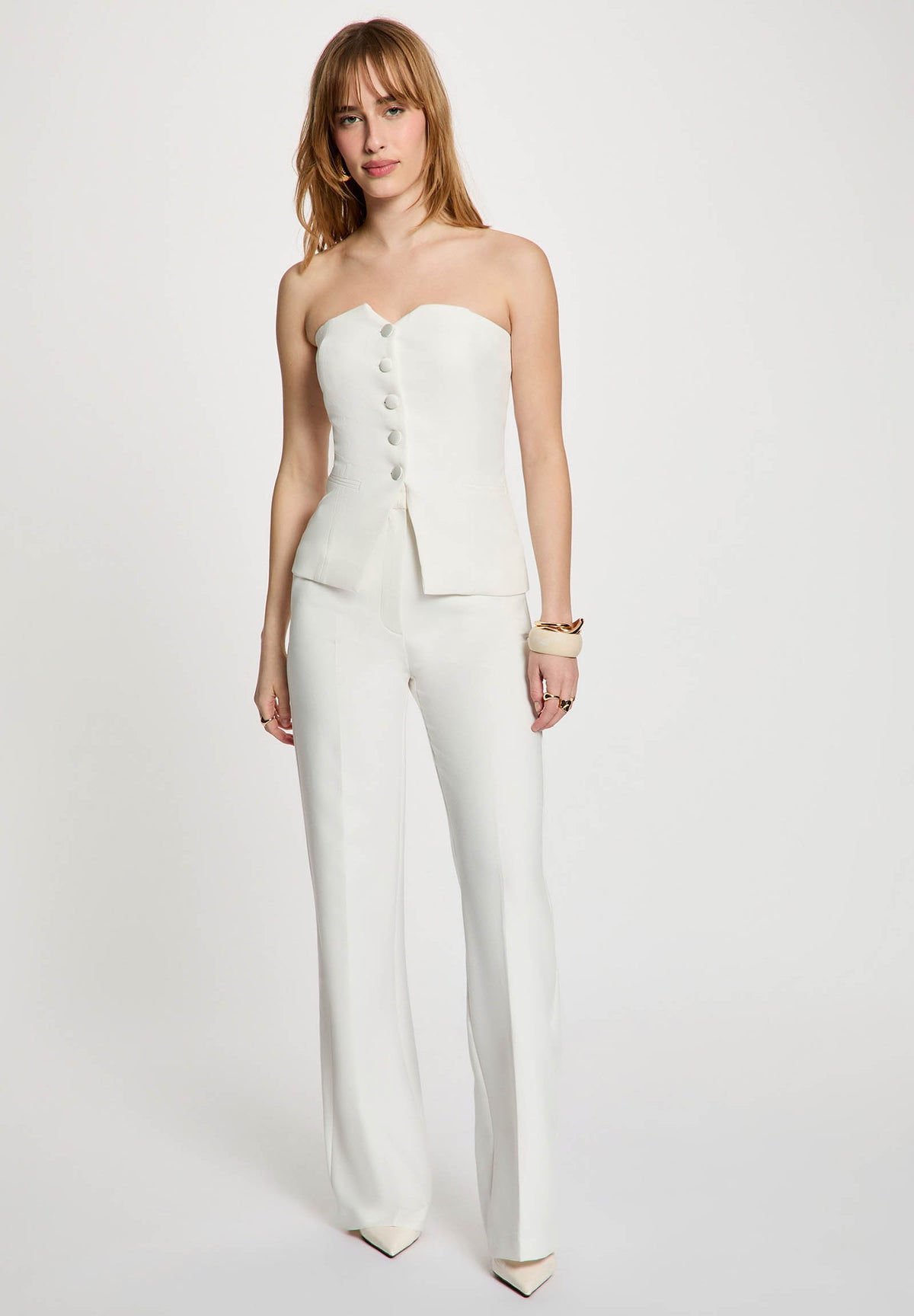 Gilet MORGAN DE TOI Donna BLANC