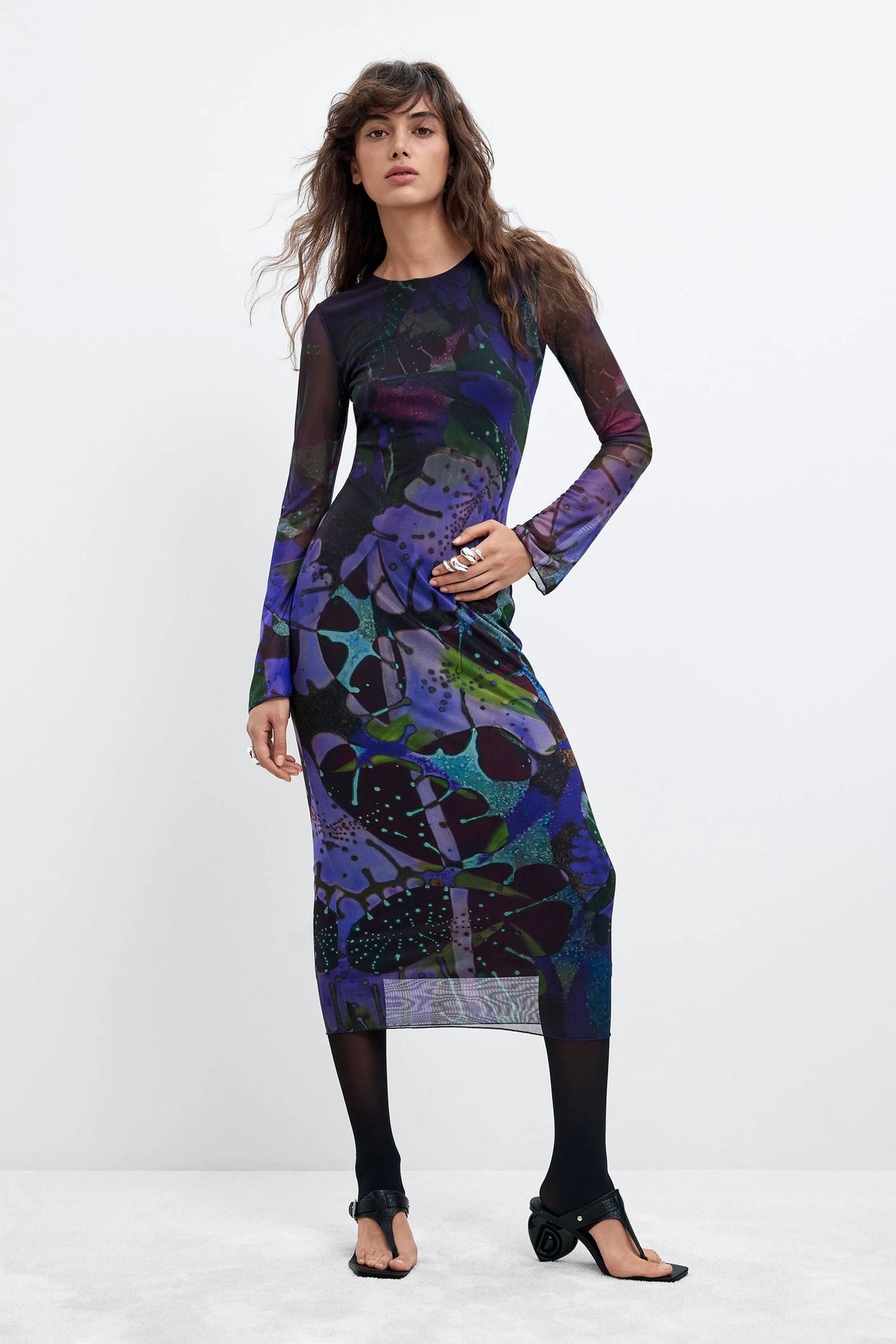 abito in tulle stampato M. C. Lacroix 26WWVK015025