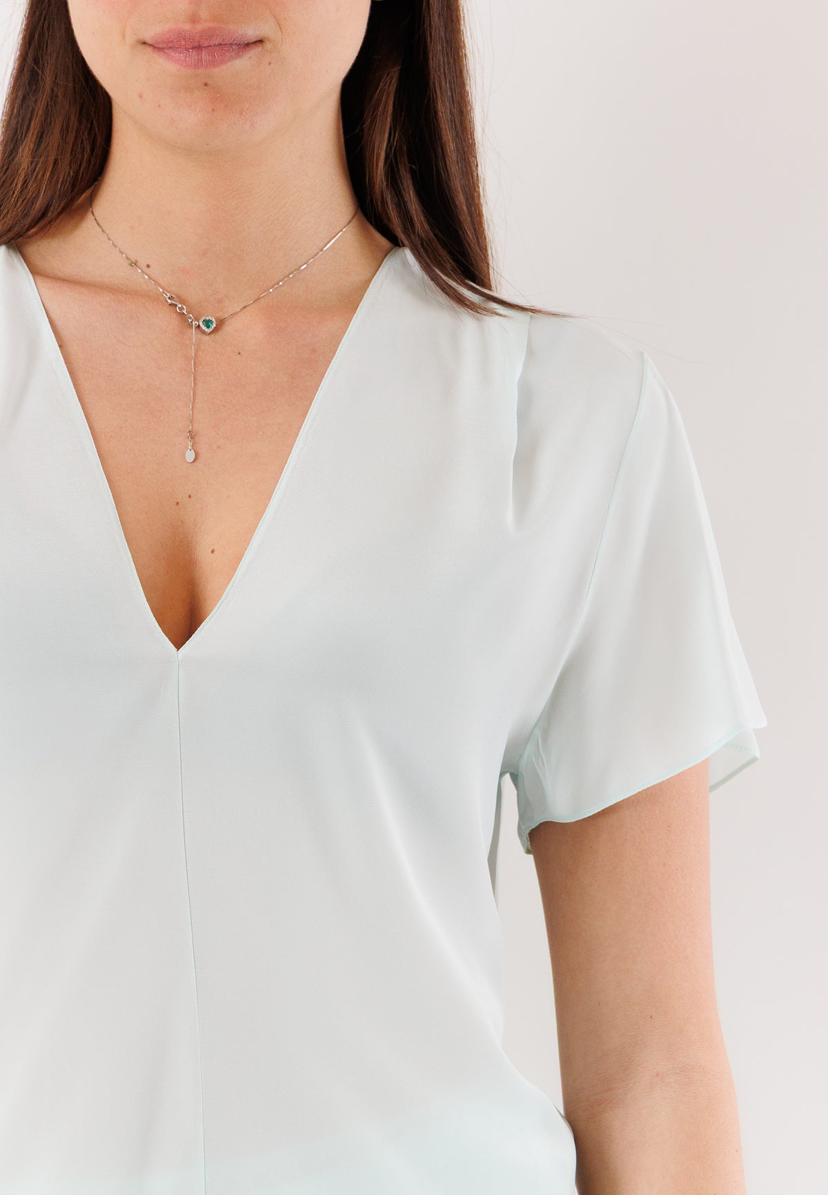 BLUSA PATRIZIA PEPE Donna Light Aqua