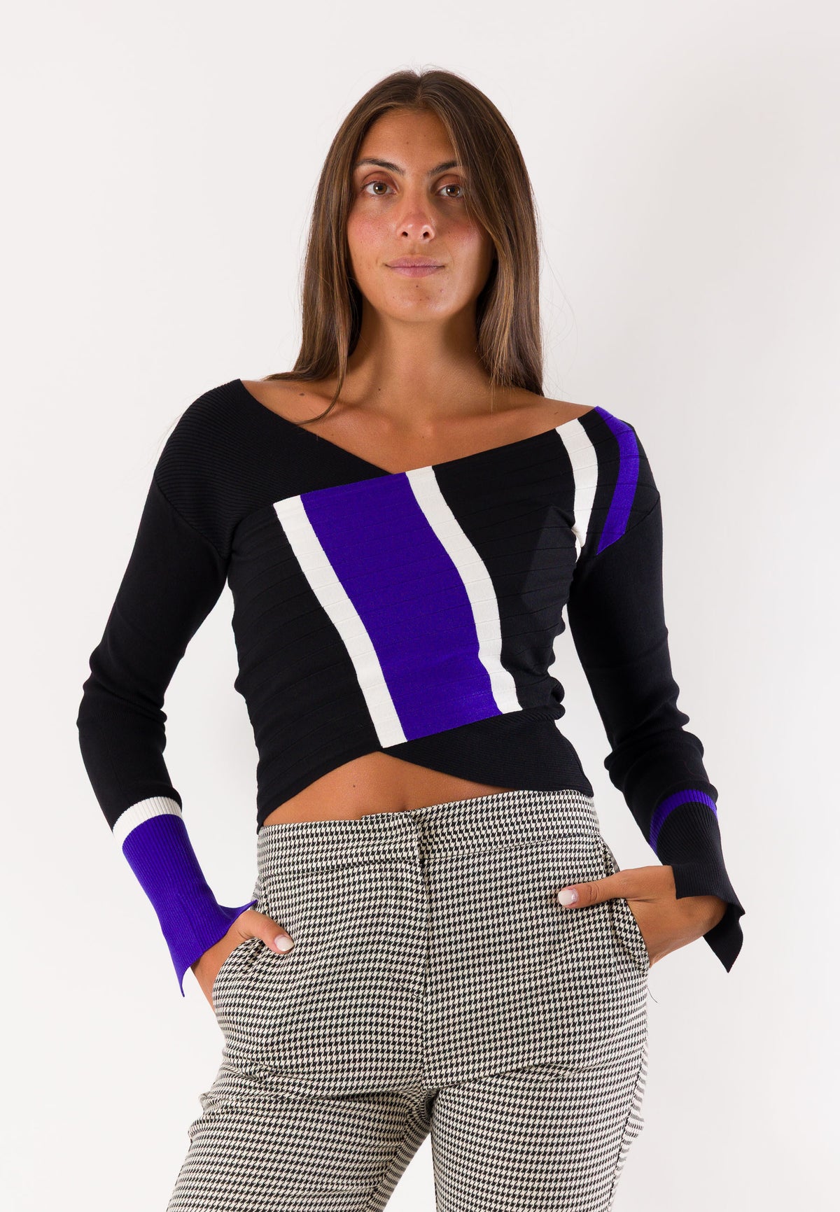 Maglia geometrica Patrizia Pepe 8K0042K7X5