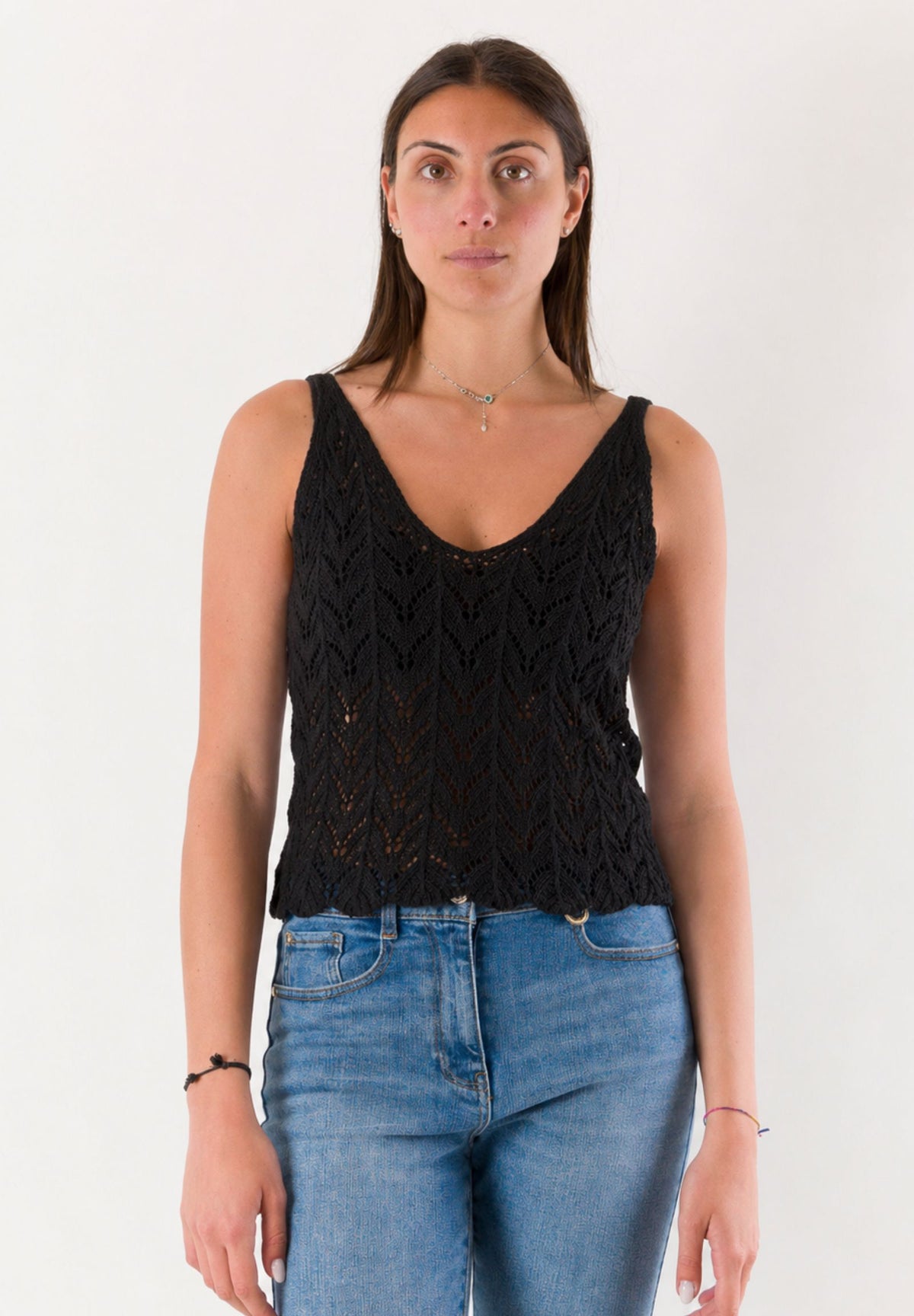 MESANGE Women's Top Black