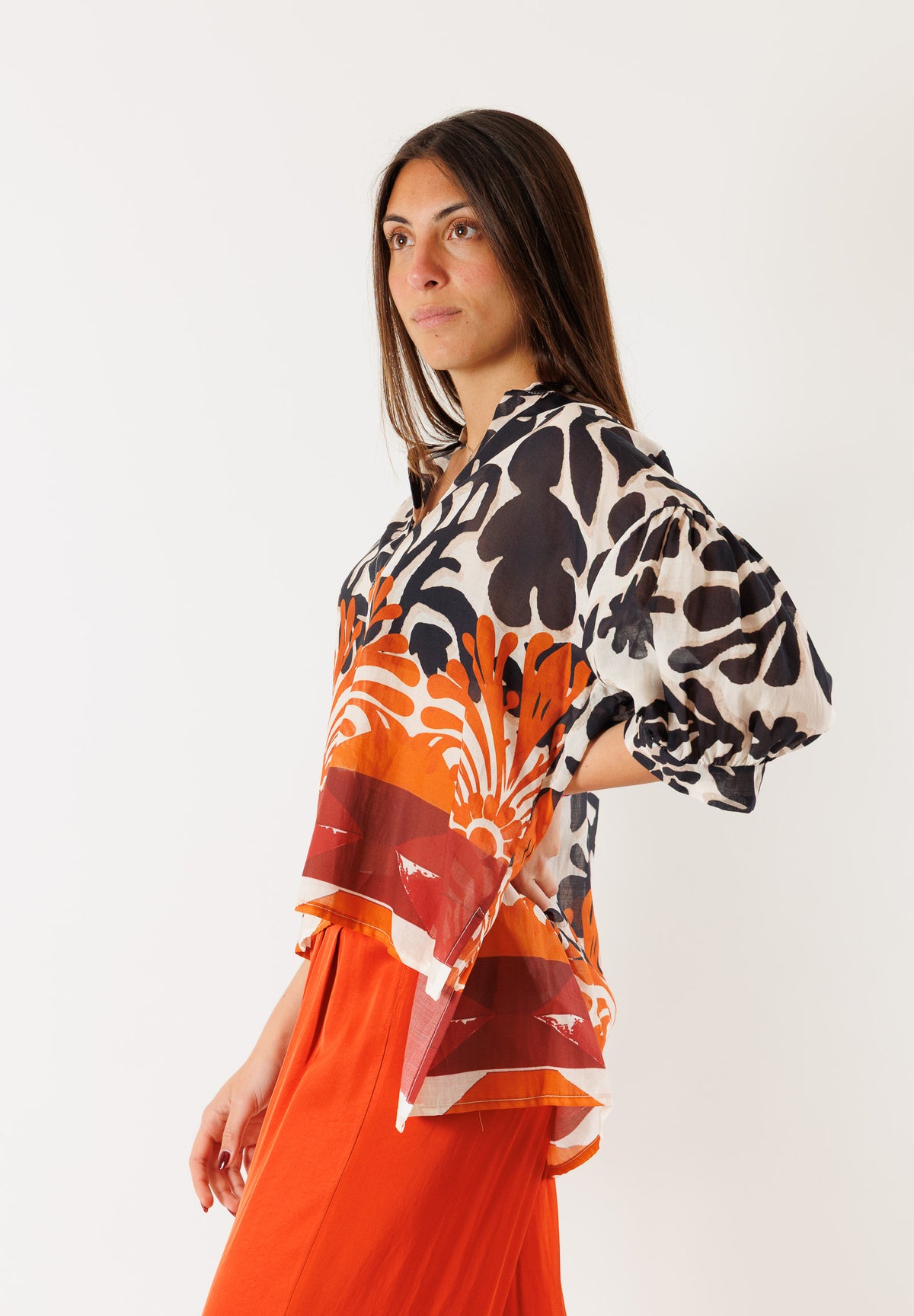 Camicia in 100% Cotone con Stampa BY08117