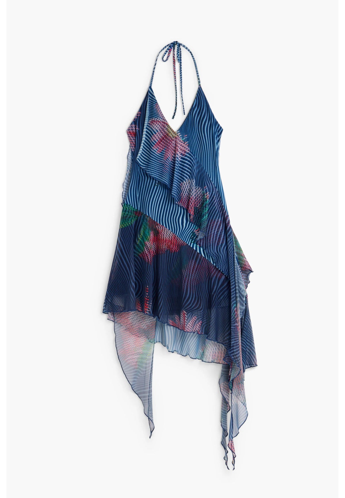 DESIGUAL Women's Blue Dresses