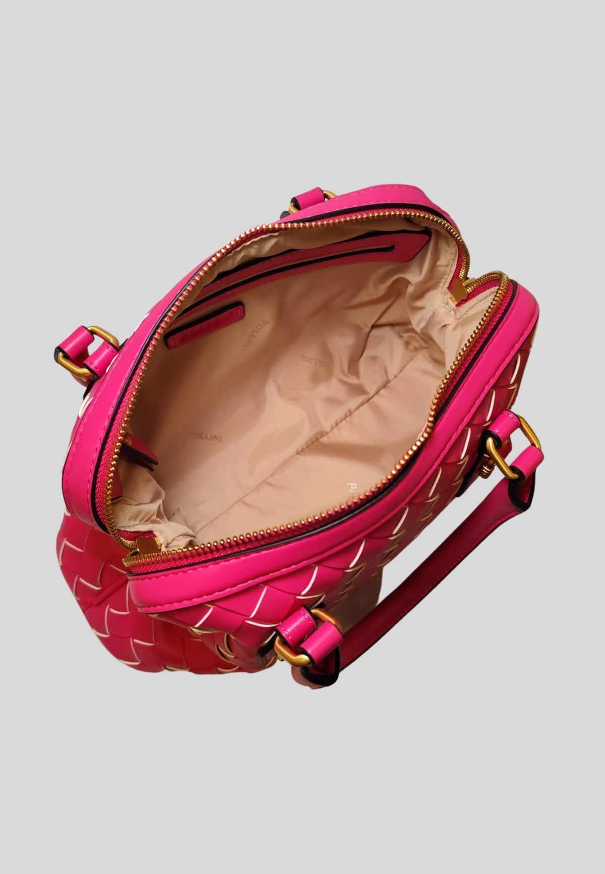 Borsa effetto pelle intrecciata SC4533PP1OSM160A
