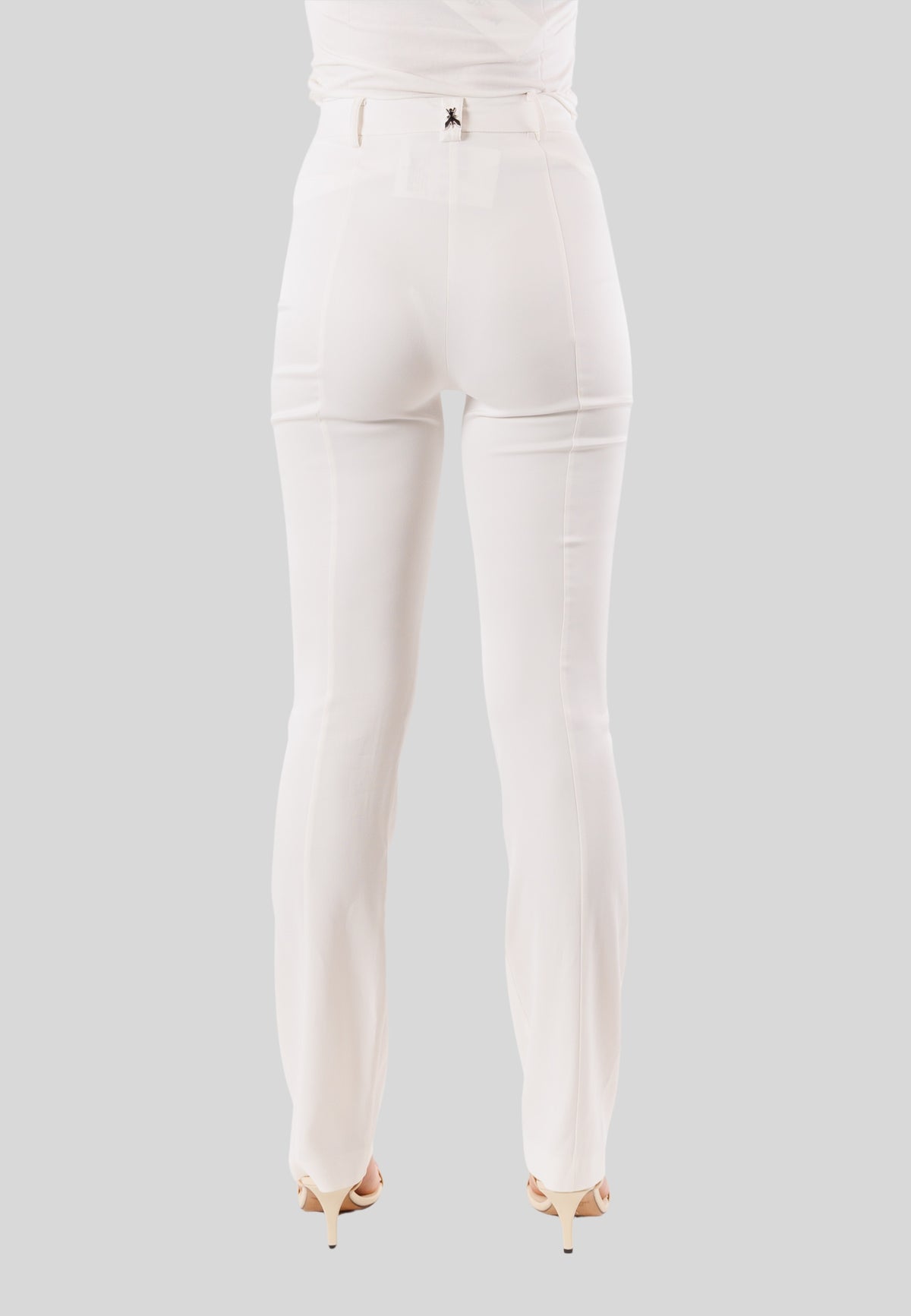 PATRIZIA PEPE Women's White Trousers