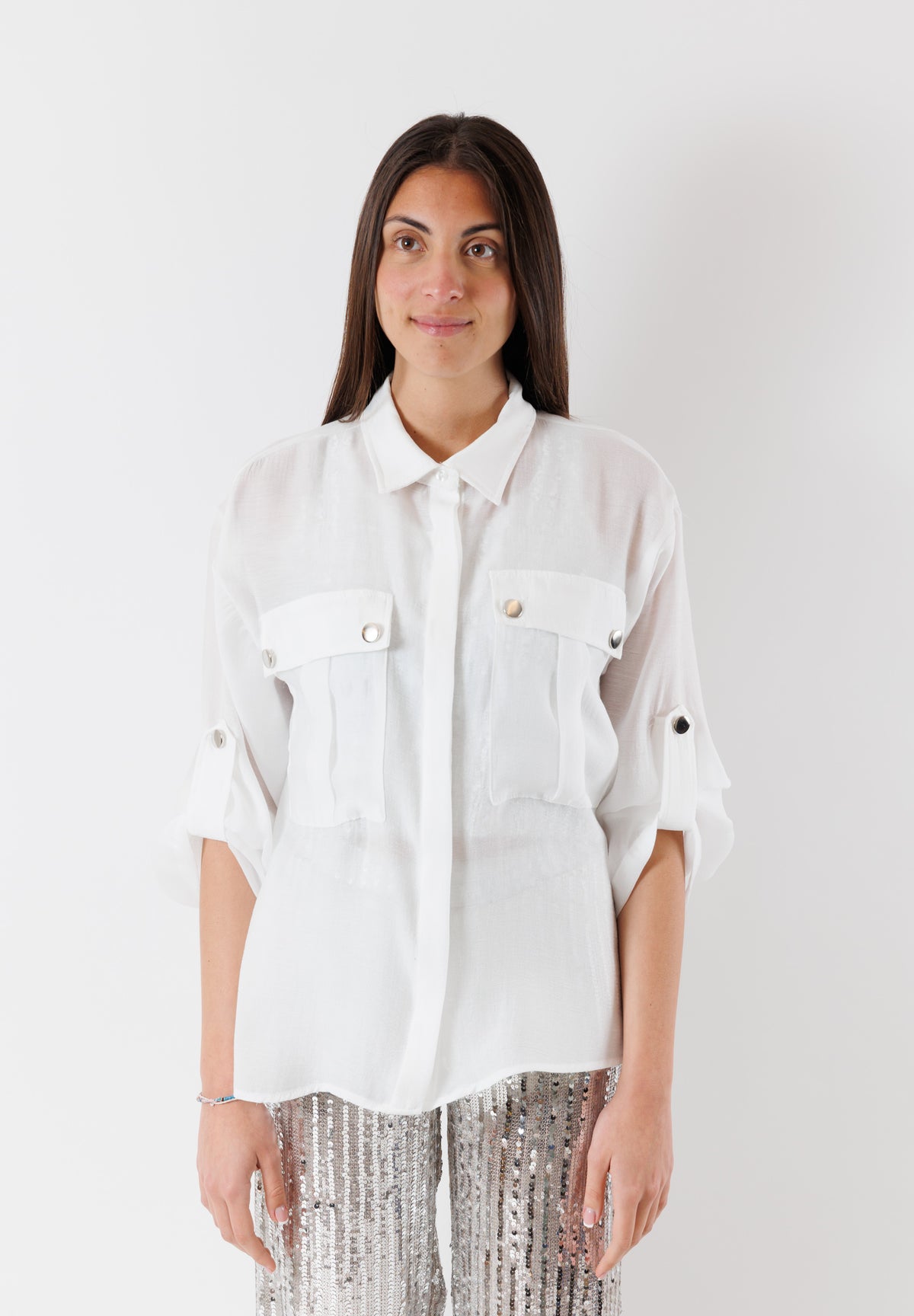 Camicia tasche NO212C