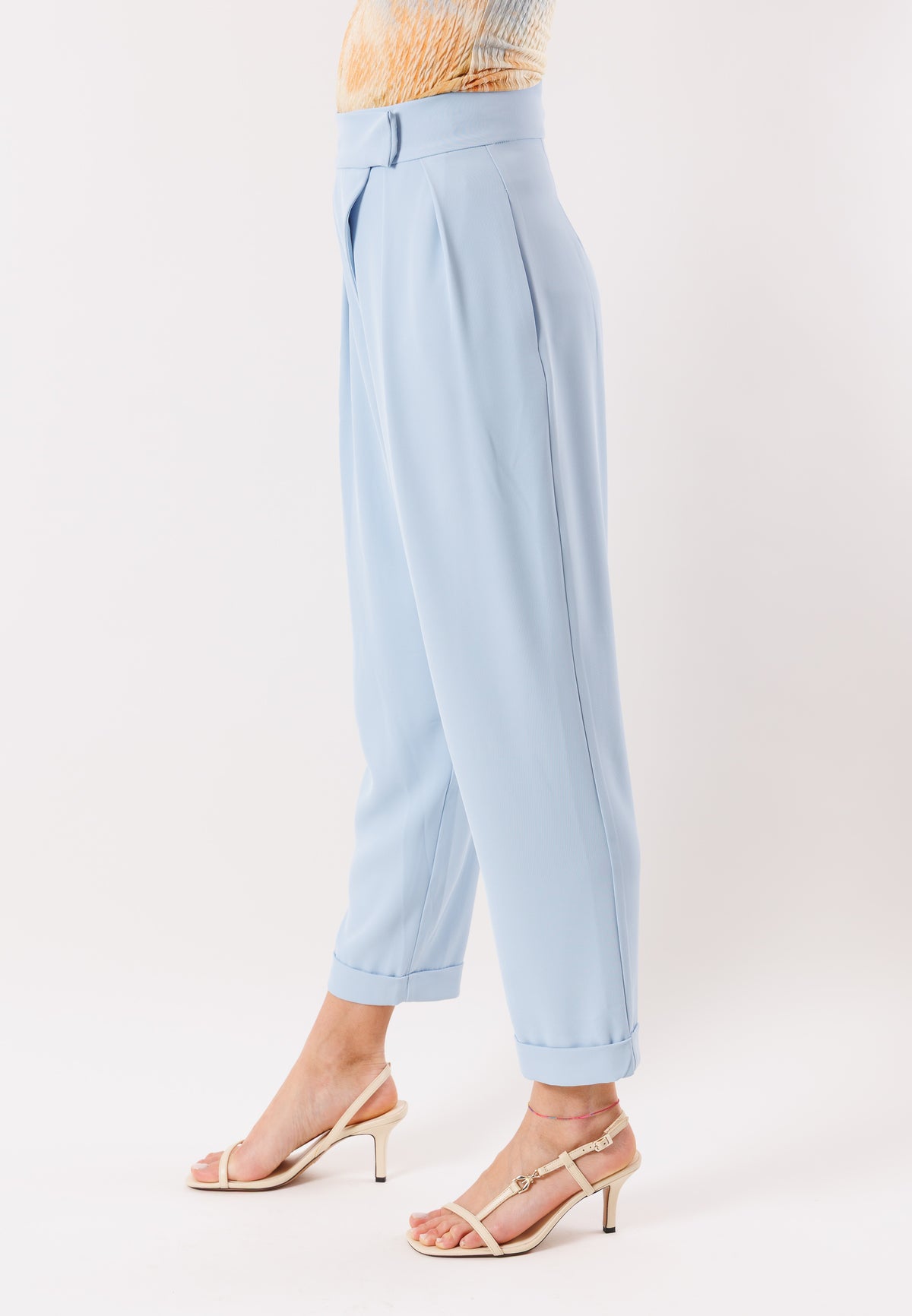 MESANGE Women's Trousers Sky