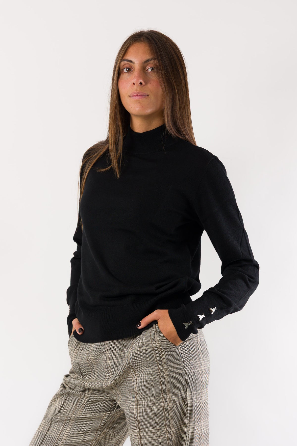 PATRIZIA PEPE Women's Black Sweater