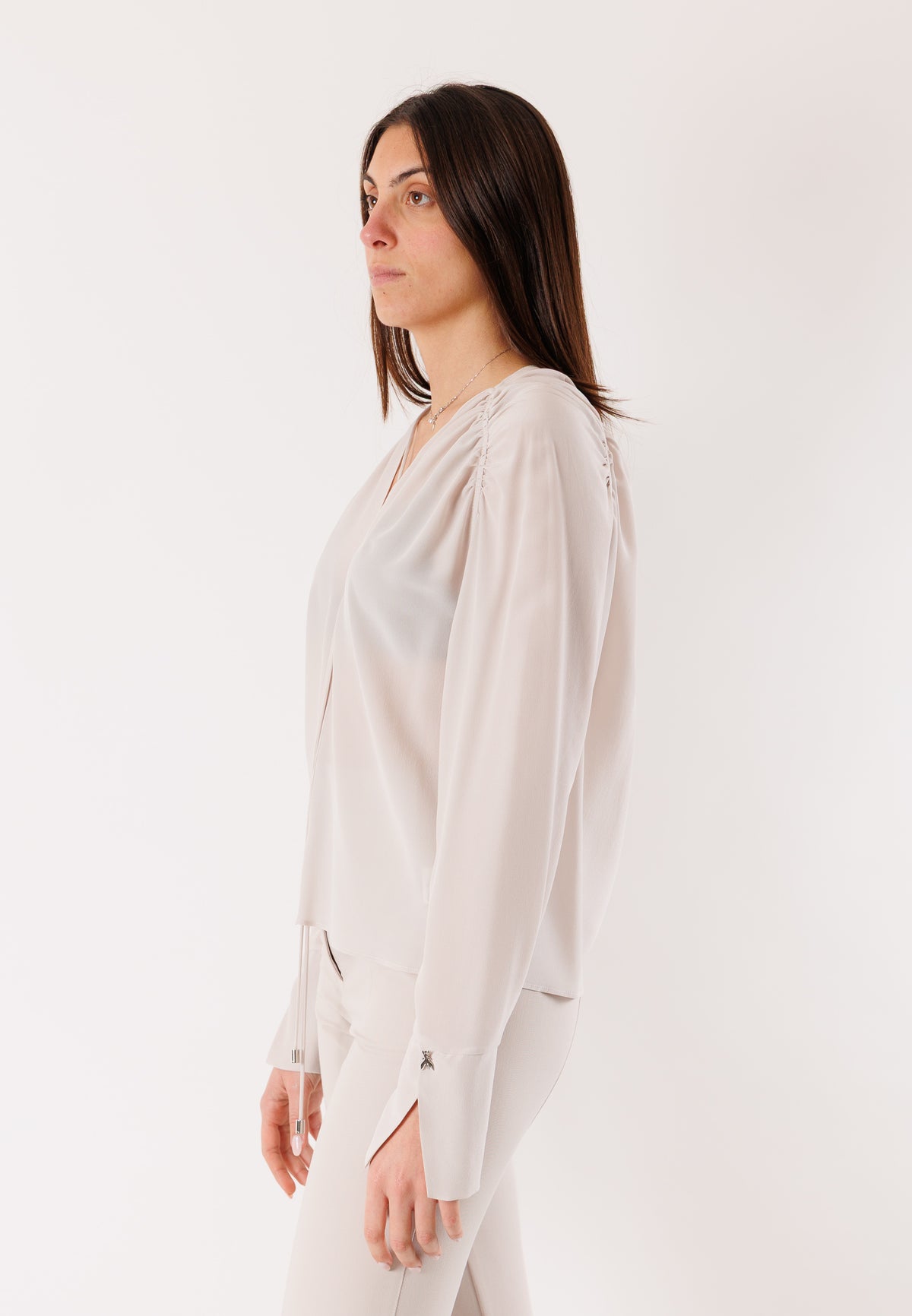 PATRIZIA PEPE Women's Blouse Cloud Gray