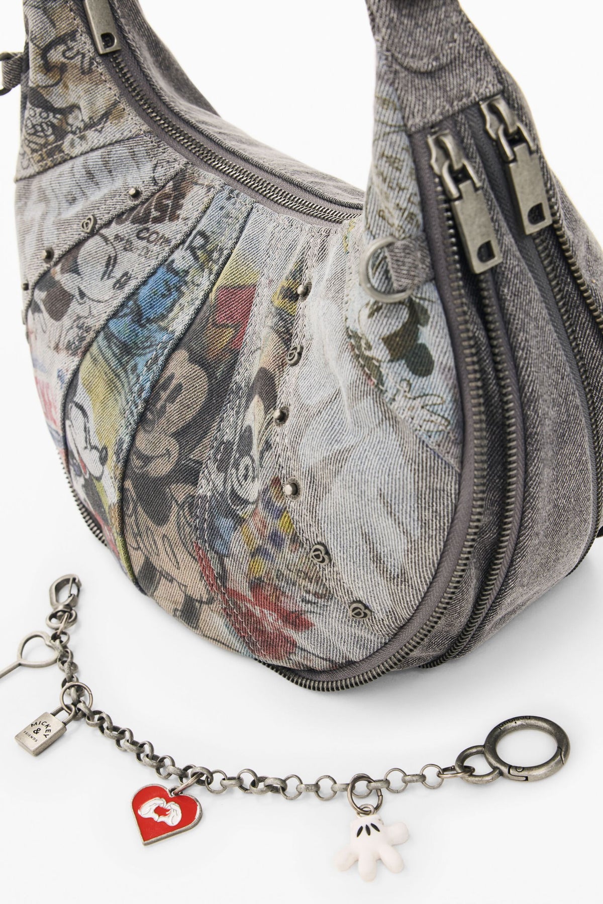 Borsa Denim Media Mickey 26WAXD222060
