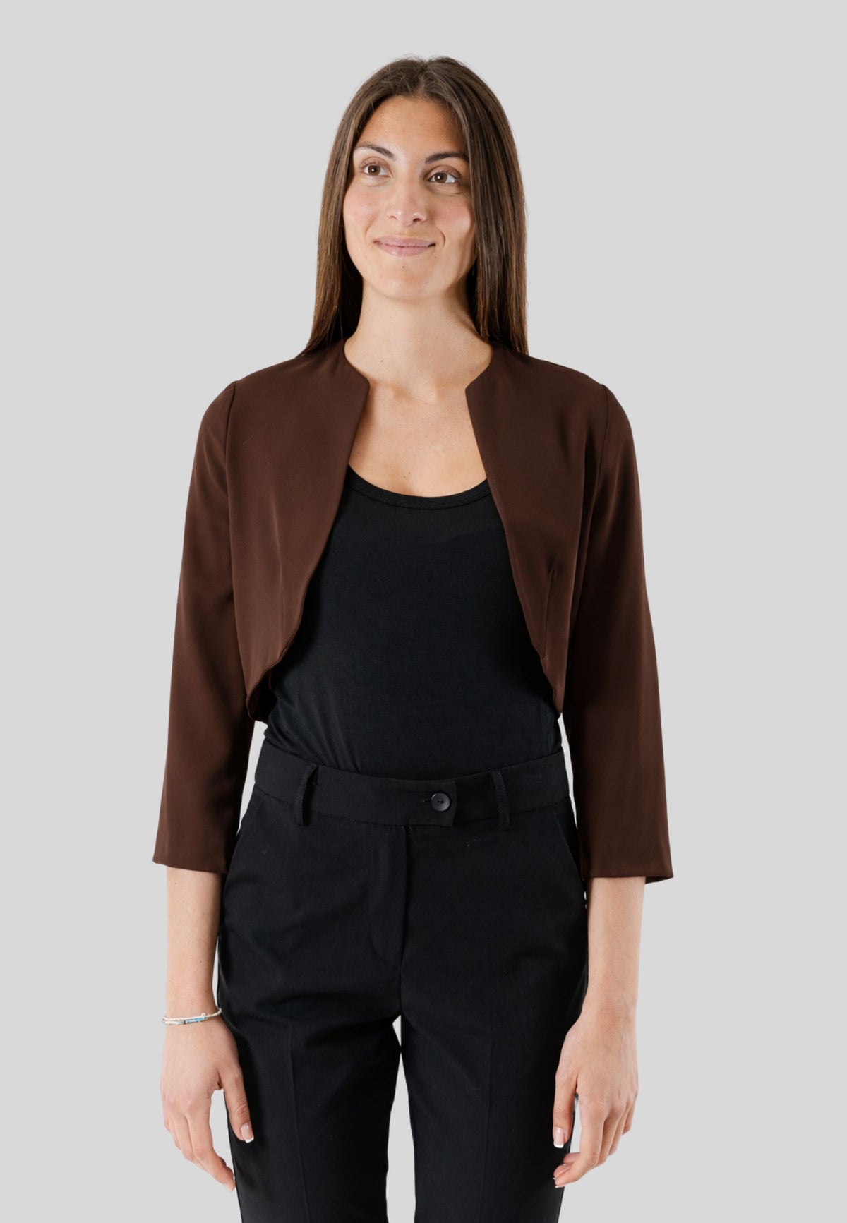 Bolerino MESANGE Donna Marrone