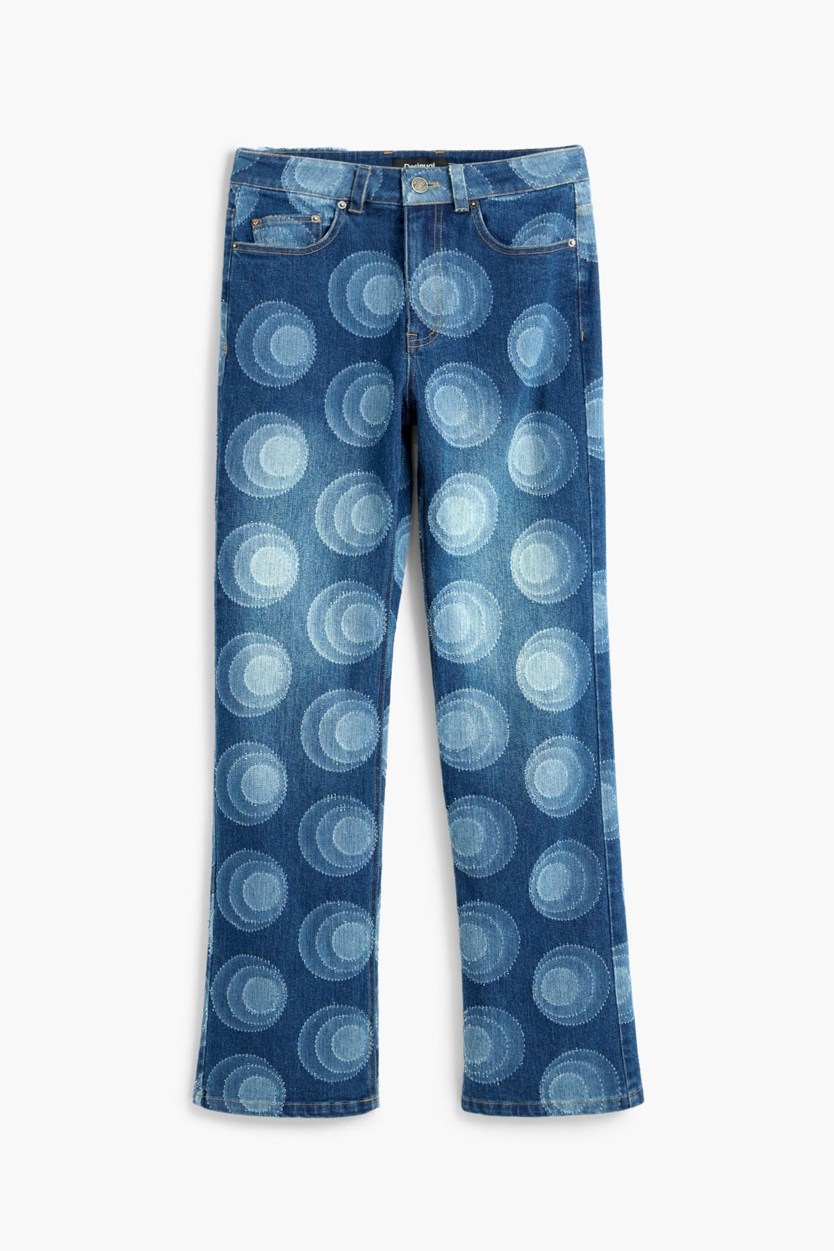 pantalone jeans stampato slim 26WWDD235053
