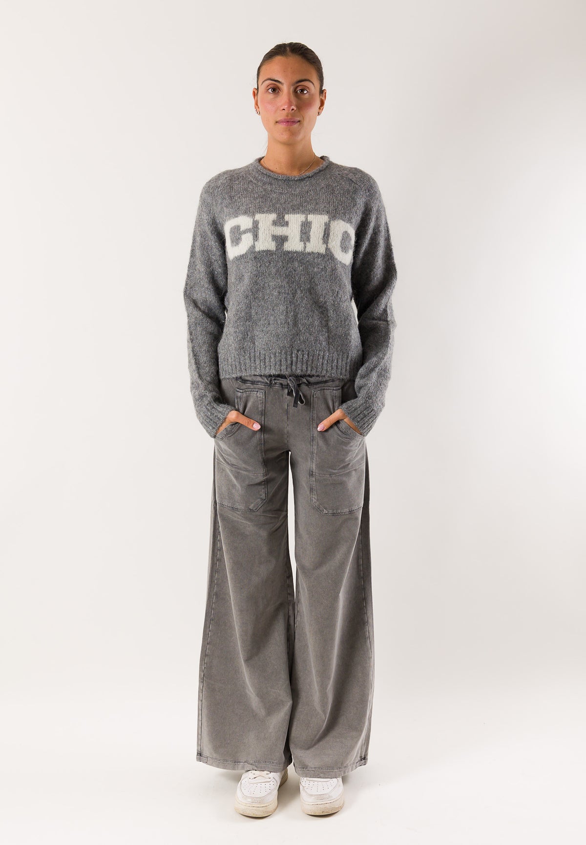 Deha D52700 maglia jacquard alpaca