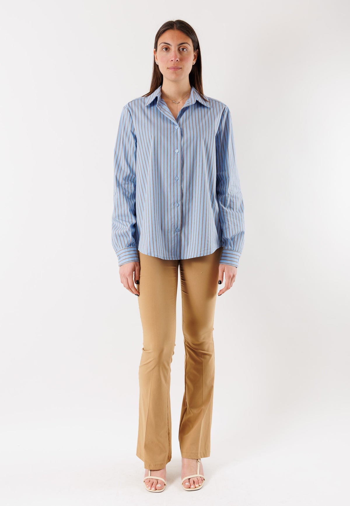 MESANGE Women's Shirt Light Blue