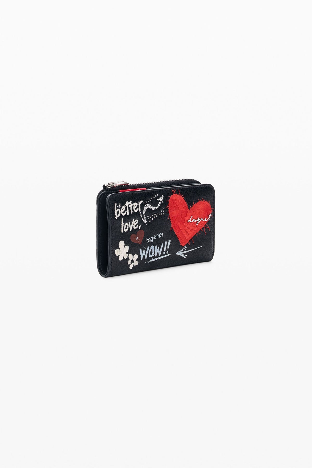 Portamonete ricamato medio 26WAYP342000