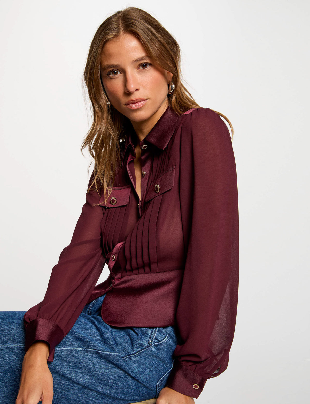 Camicia Morgan De Toi CLOCLO ( TAGLIE FRANCESI )