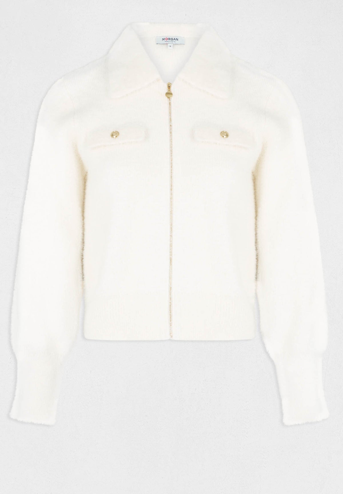 Cardigan con colletto a revers MDOMI