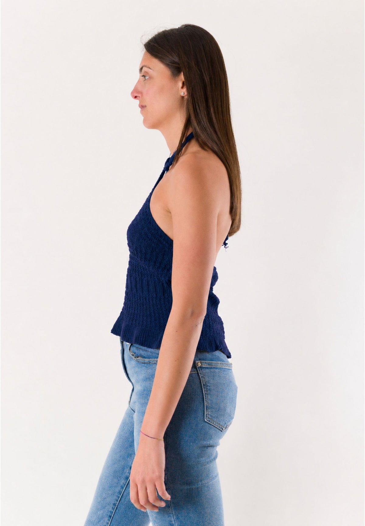 top scollo all'americana A0881