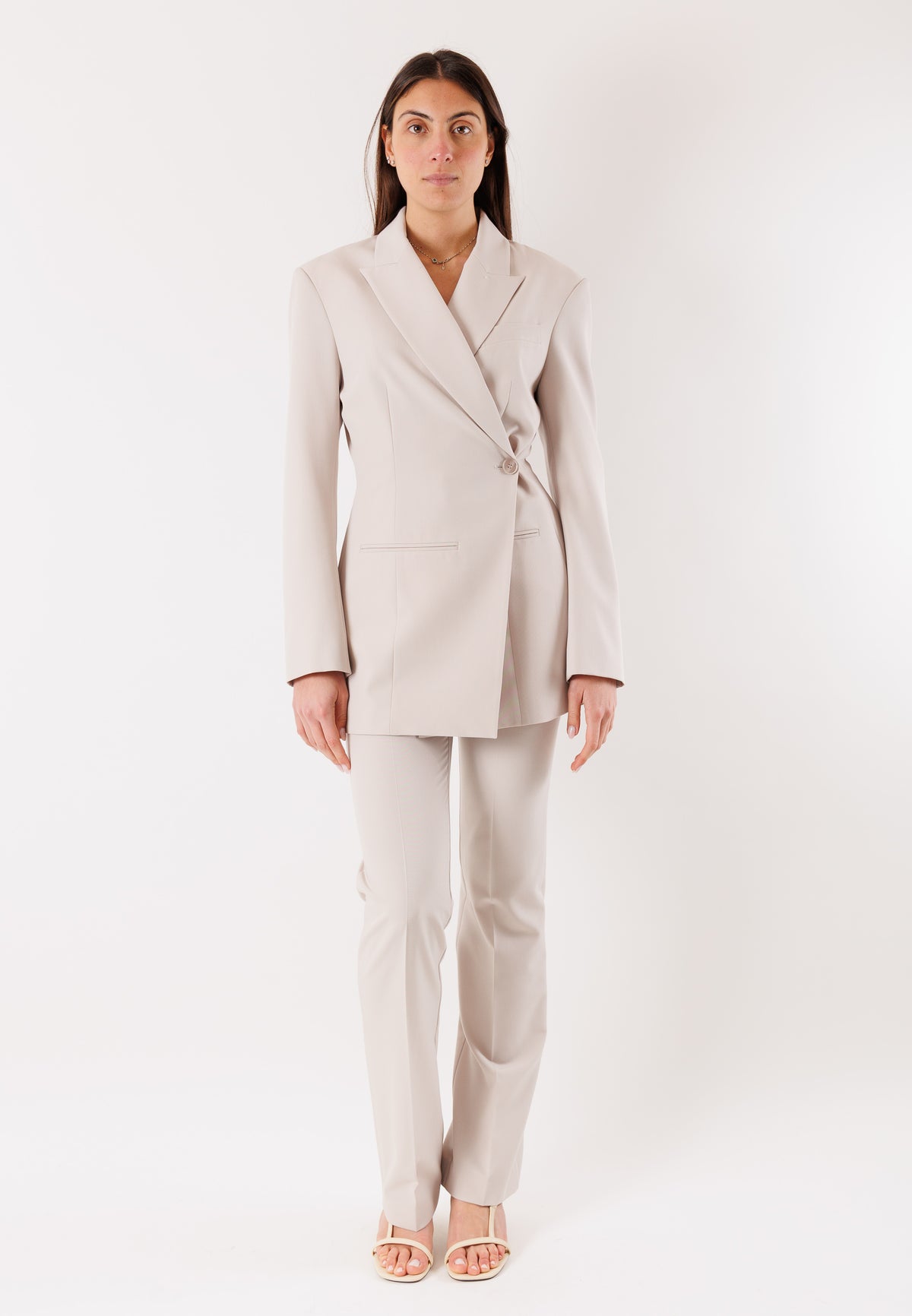 Pantaloni PATRIZIA PEPE Donna Cloud Gray