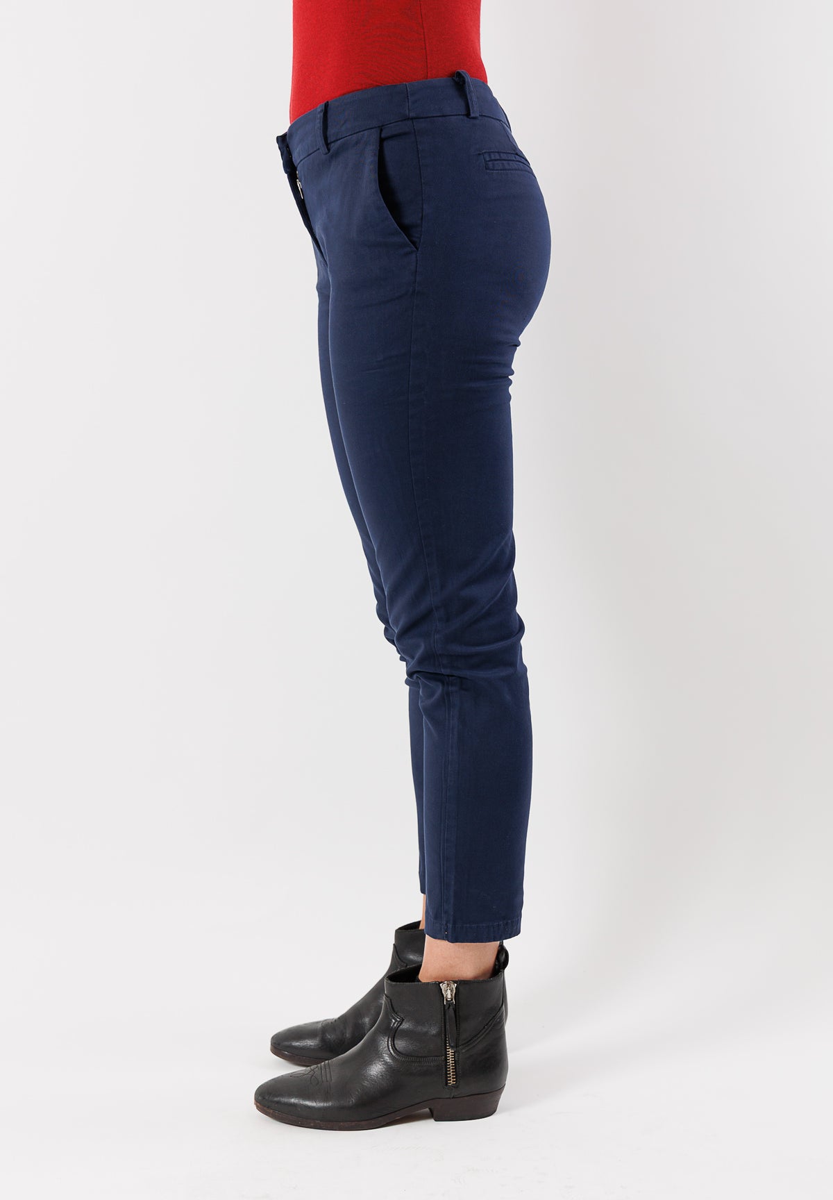 TT3000CBLU-BLUE - Trousers - KONTATTO