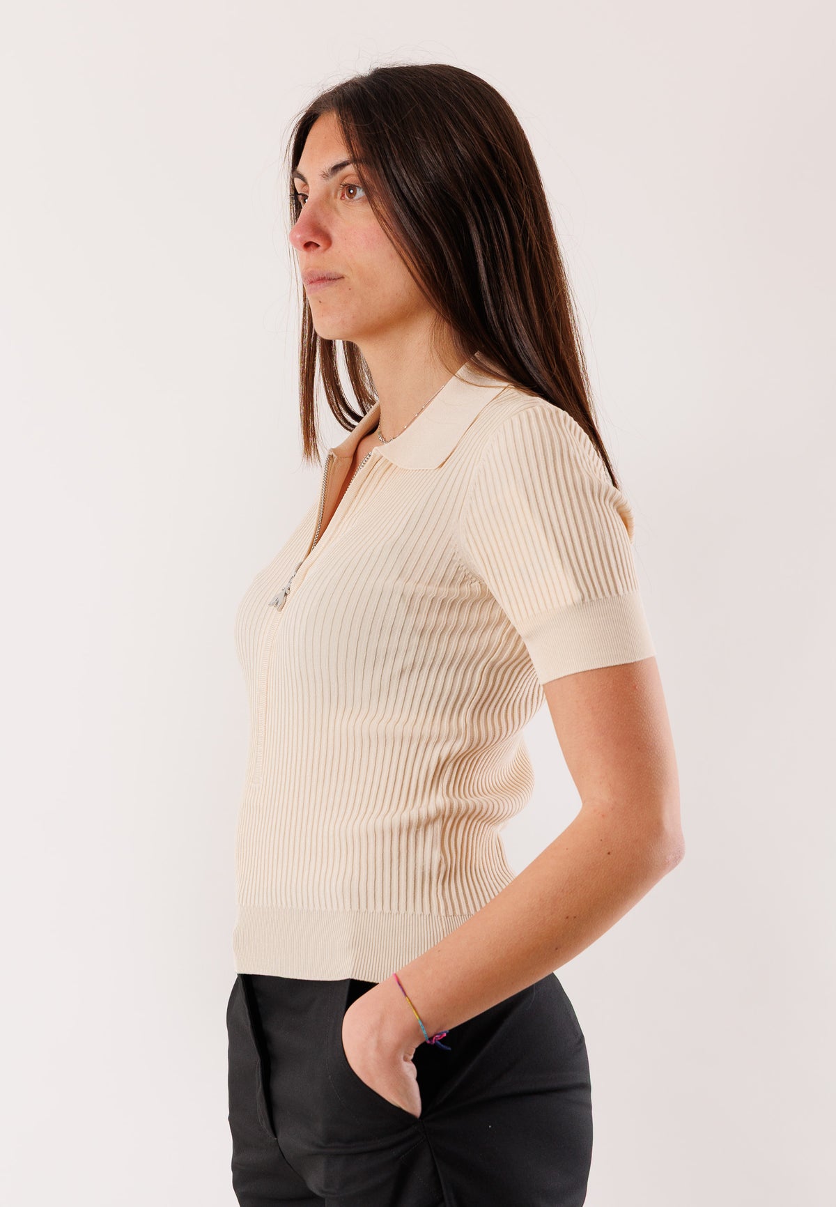 PATRIZIA PEPE Women's Sweater Warm Ivory